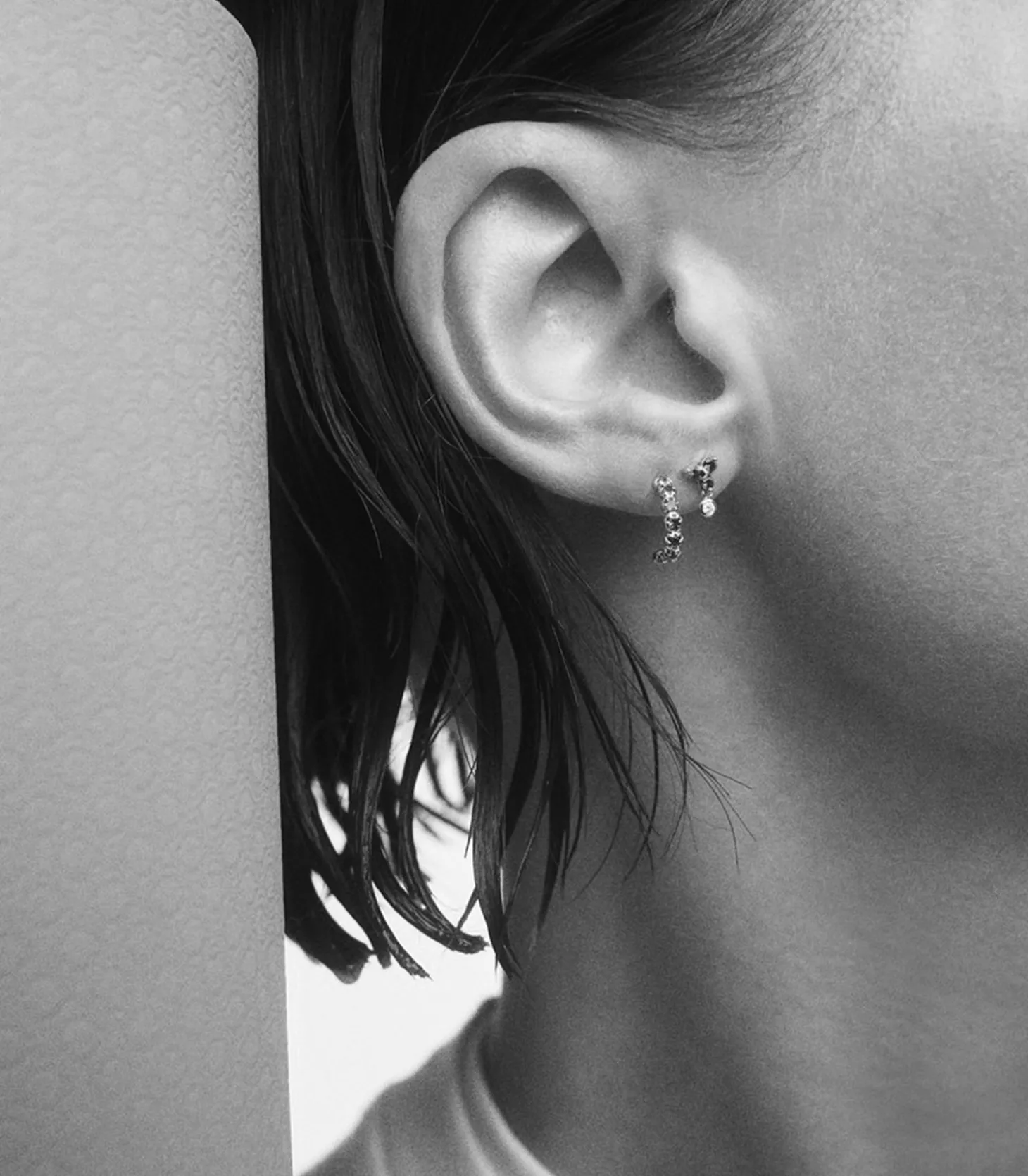 Boucle d'oreille Ava Diamant-Pascale Monvoisin Discount