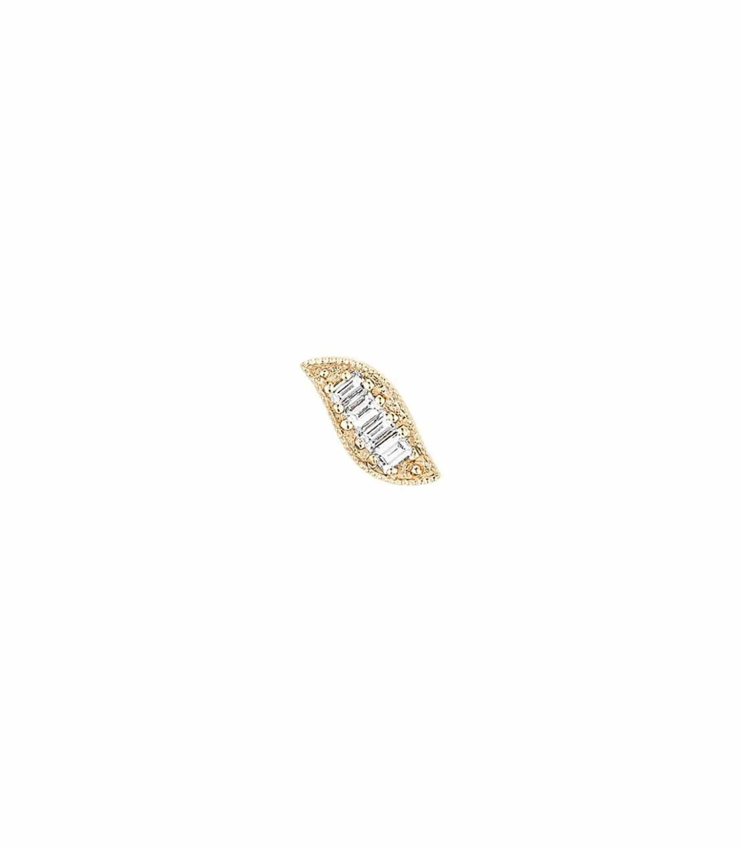 Boucle D'oreille Roméo et Juliette Or jaune et diamants-Stone Paris Shop