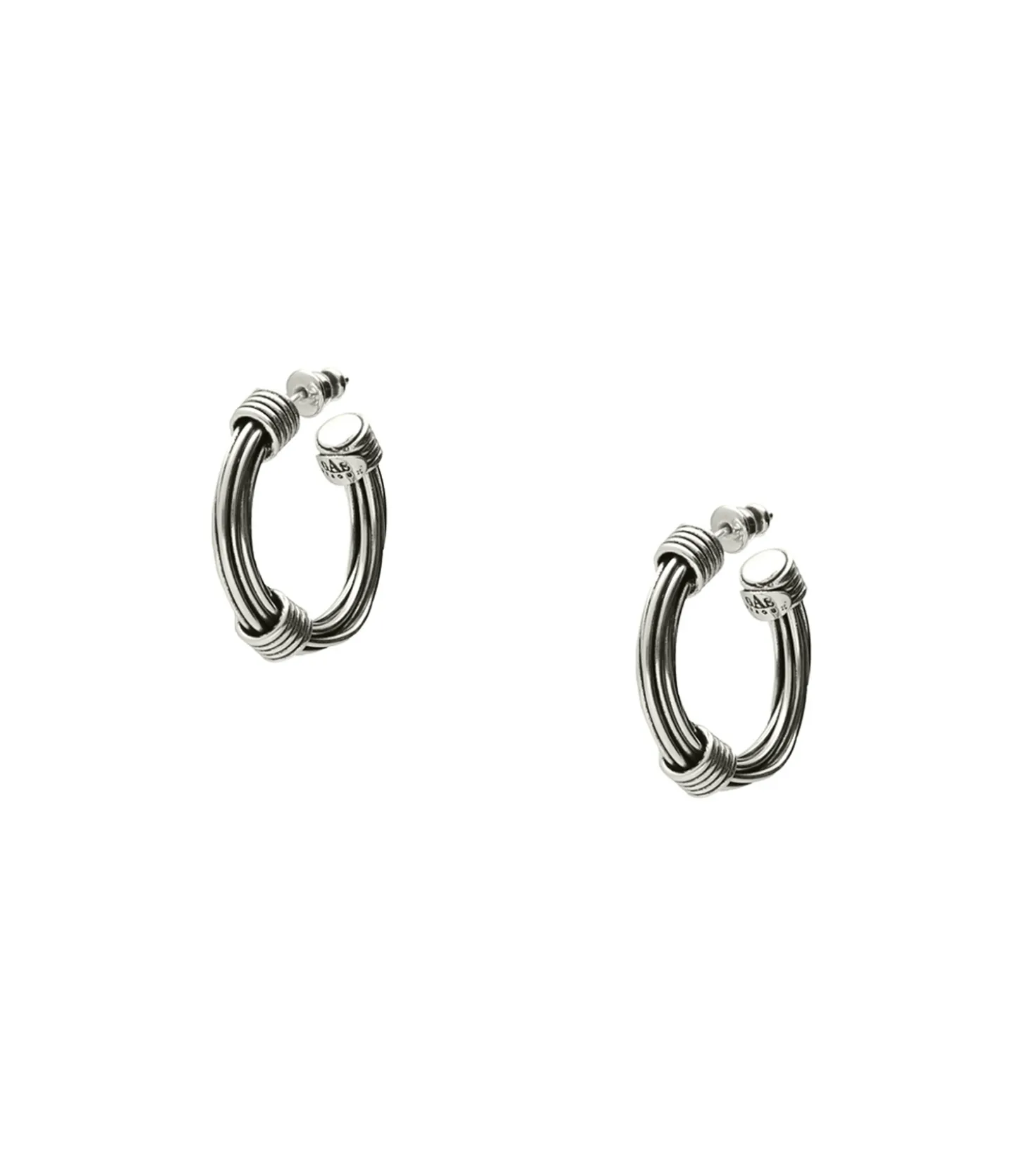Boucles d'oreille Ariane Petit Modèle Argenté-Gas Bijoux Cheap