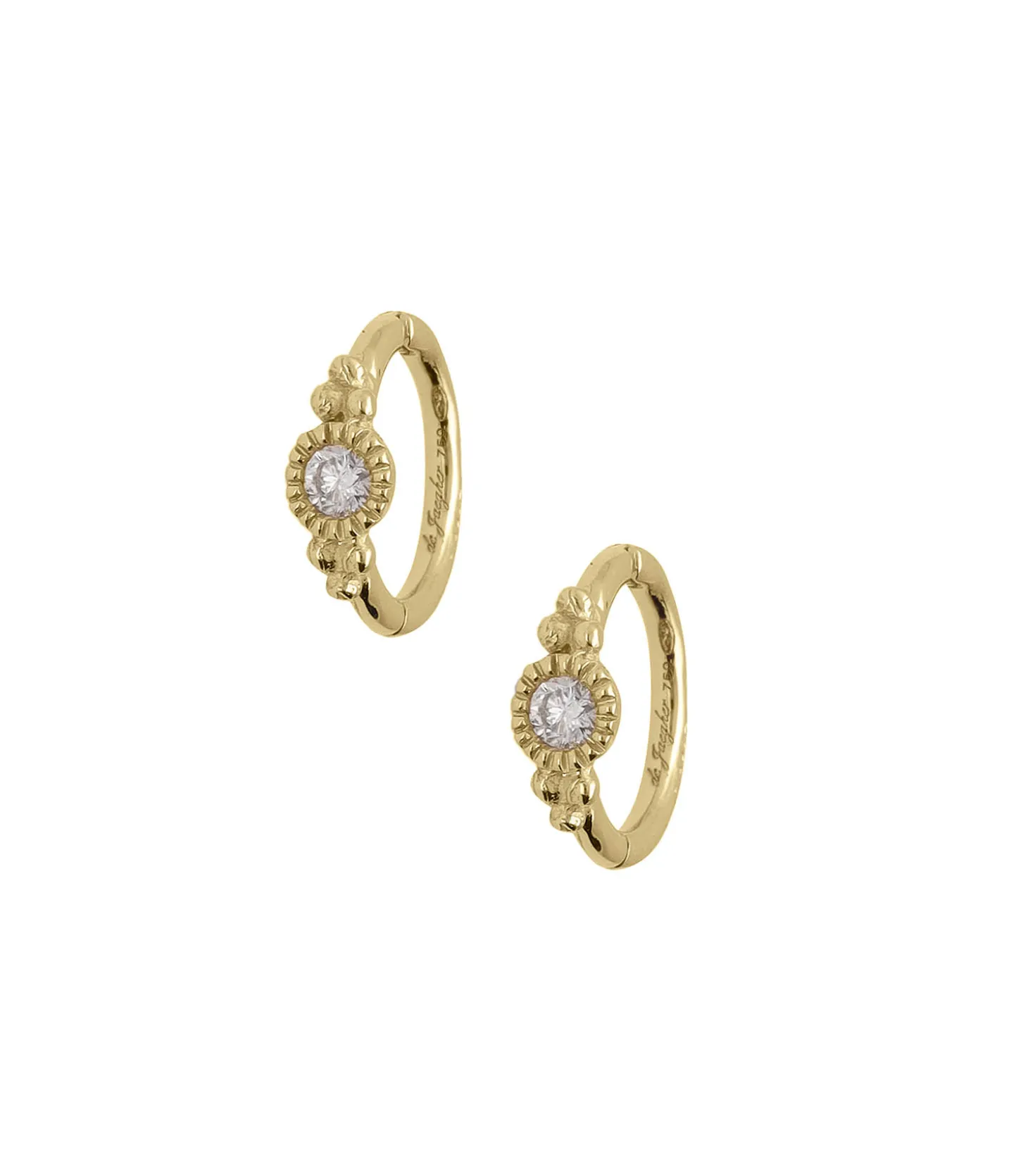 Boucles d'oreilles Sunny Bubbles en Or Jaune-De Jaegher Best Sale