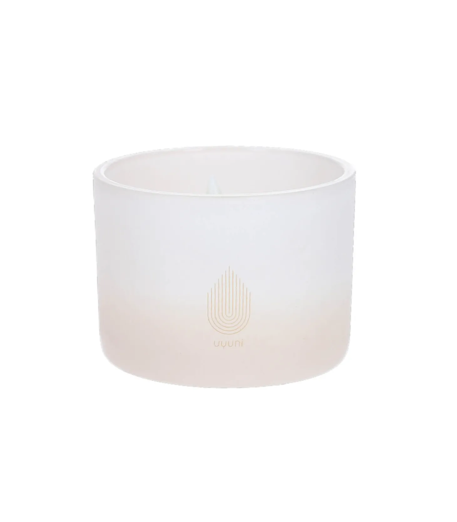 Bougie LED en Verre Vanille, 8.2x6cm-Uyuni Outlet
