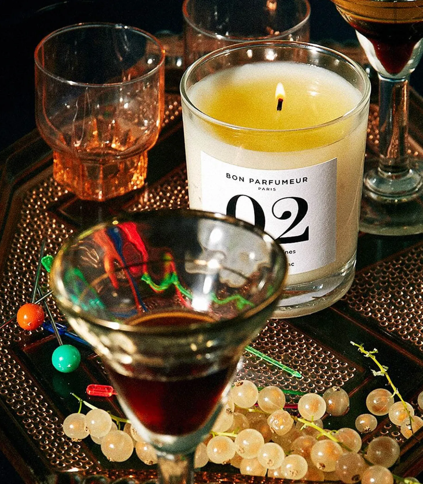 Bougie parfumée 02 Graines de Coriandre, Miel et Feuilles de Tabac-Bon Parfumeur Fashion