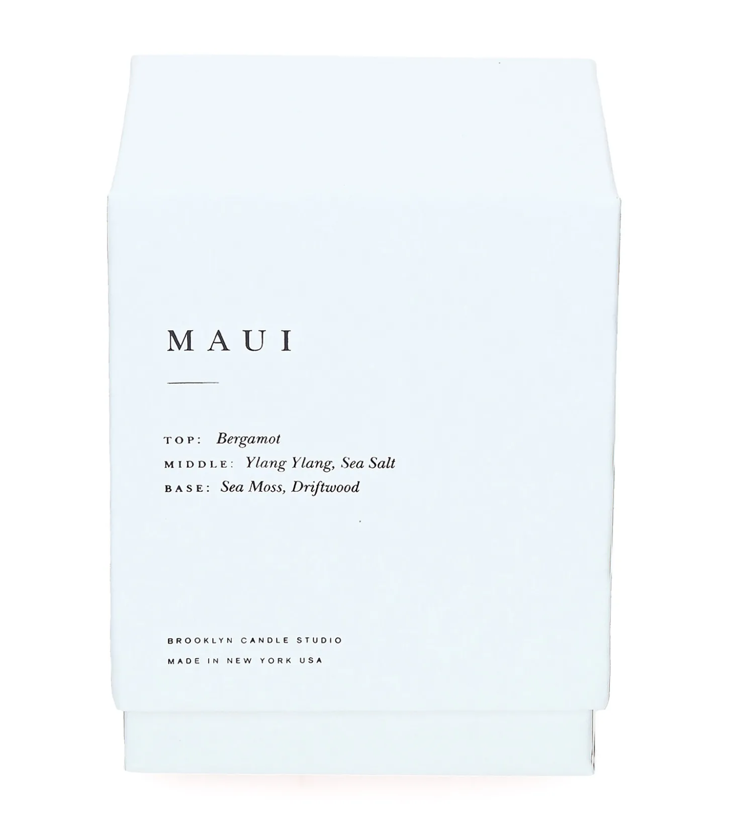 Bougie végétale parfumée Escapist Maui-Brooklyn Candle Studio Clearance