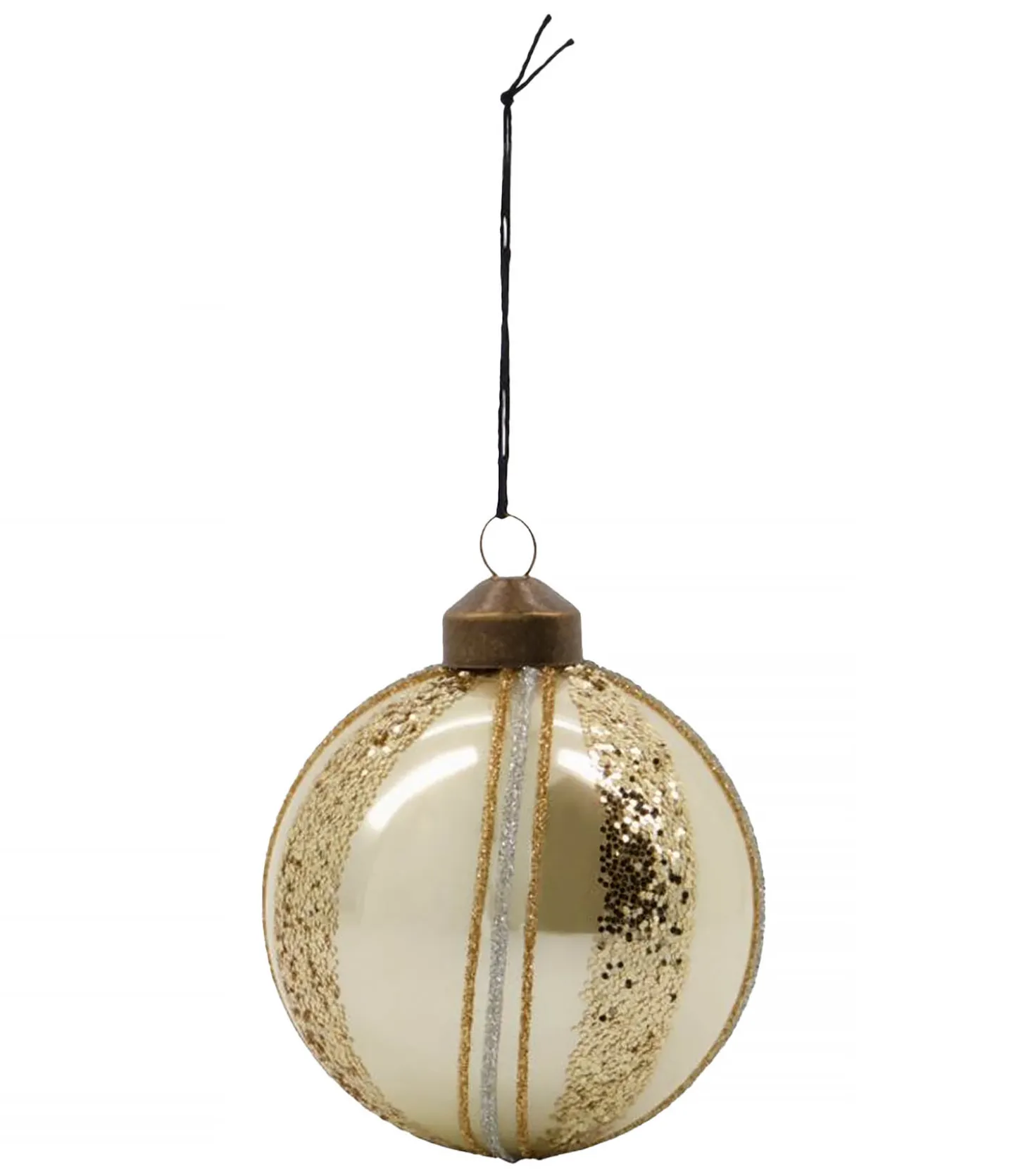 Boule de Noël Chama Or-House Doctor Shop