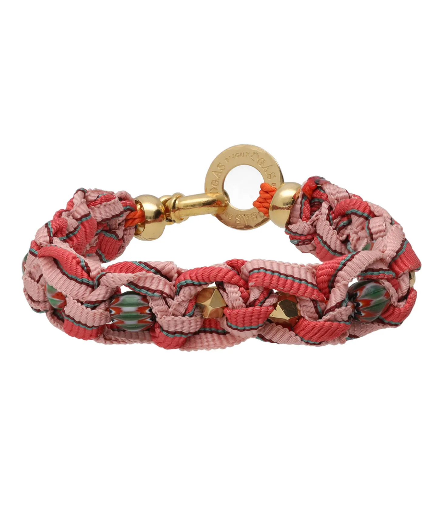 Bracelet Fabrik doré Rose-Gas Bijoux Best