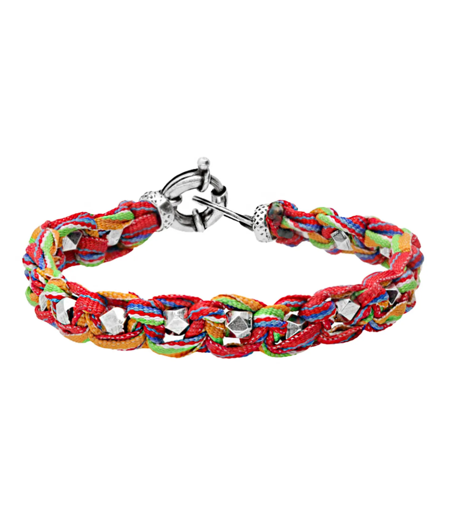 Bracelet Fabrik Grand Modèle Argenté-Gas Bijoux Outlet