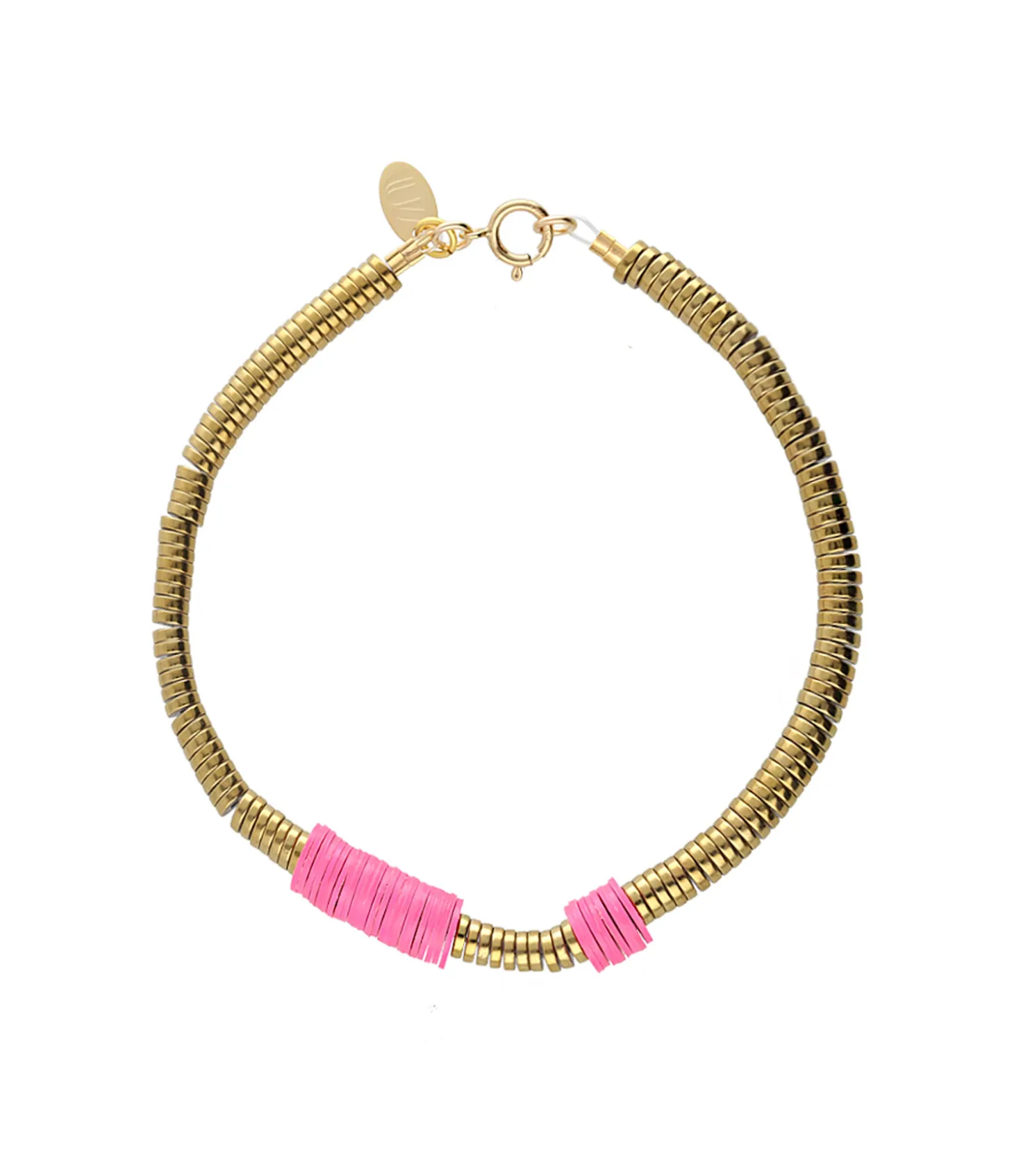 Bracelet Hibiscus Rose x Jane de Boy-Maison Mönik Shop