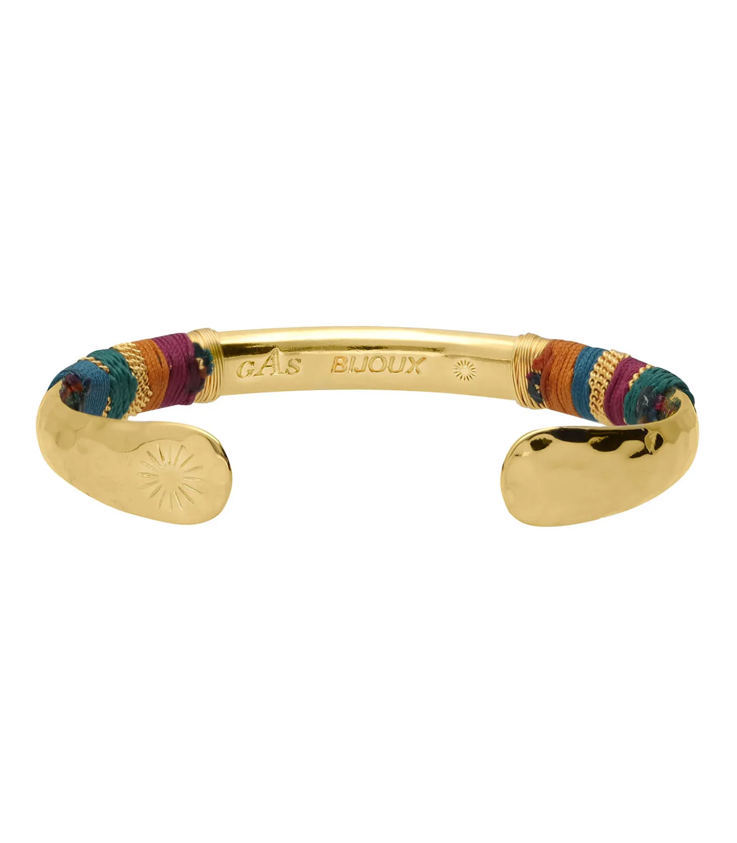 Bracelet Massai Classique Doré Multicolor-Gas Bijoux Cheap