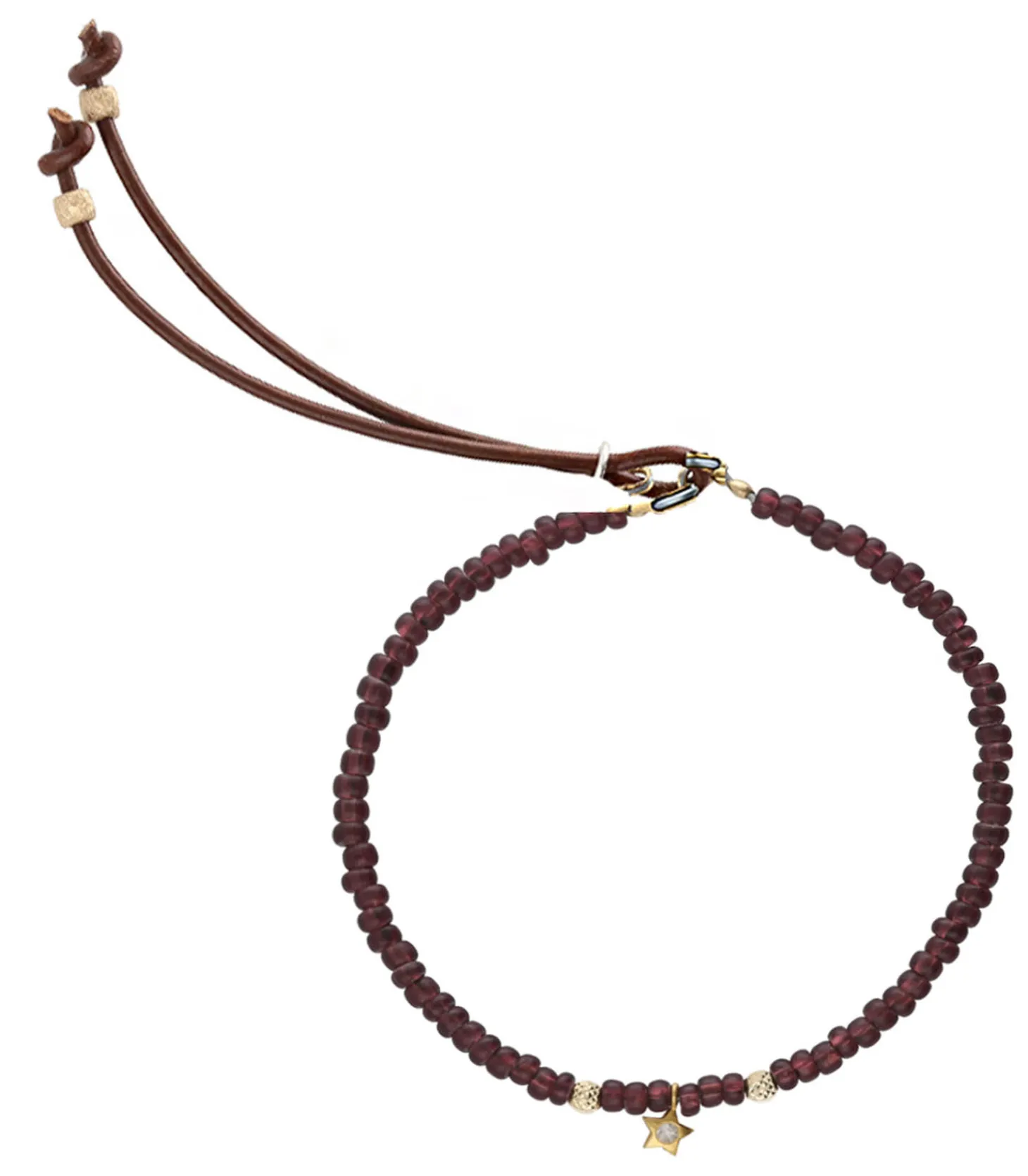 Bracelet Mimi Aubergine-Catherine Michiels Store