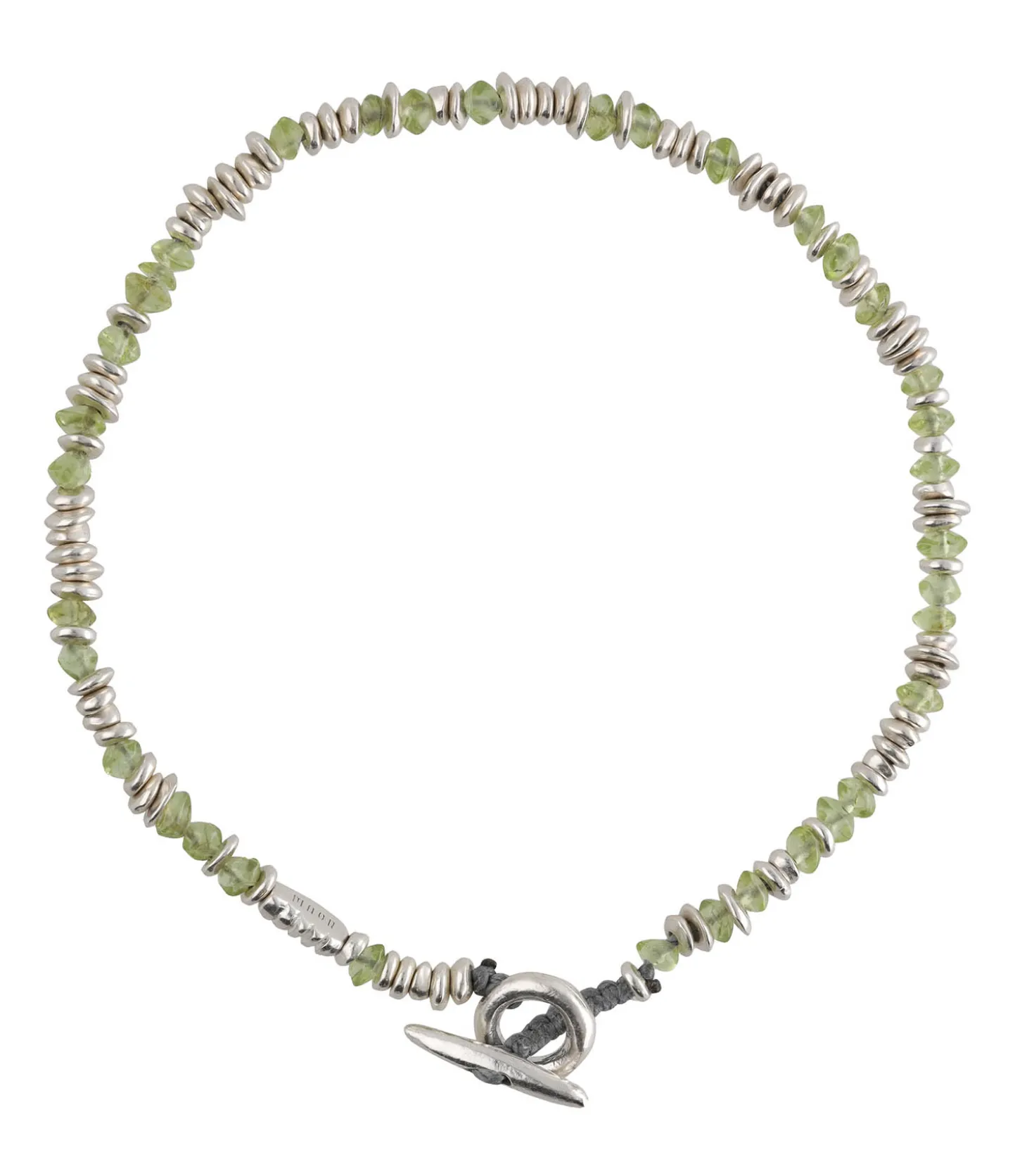 Bracelet Pilla en Argent Peridot-M.Cohen by Maor Fashion