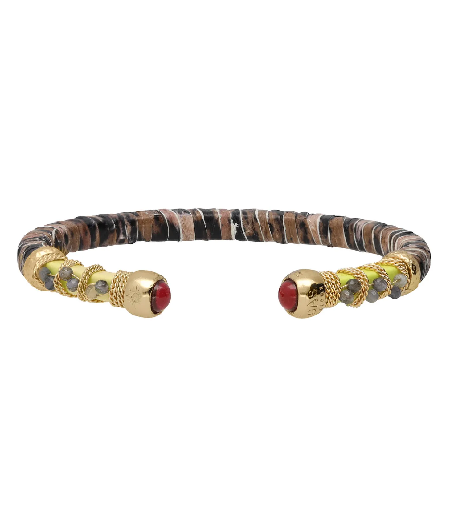 Bracelet Sari Emballé Doré-Gas Bijoux Cheap