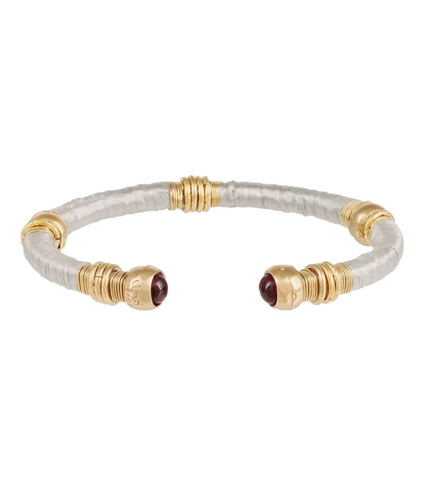 Bracelet Sari raphia acétate doré-Gas Bijoux Online