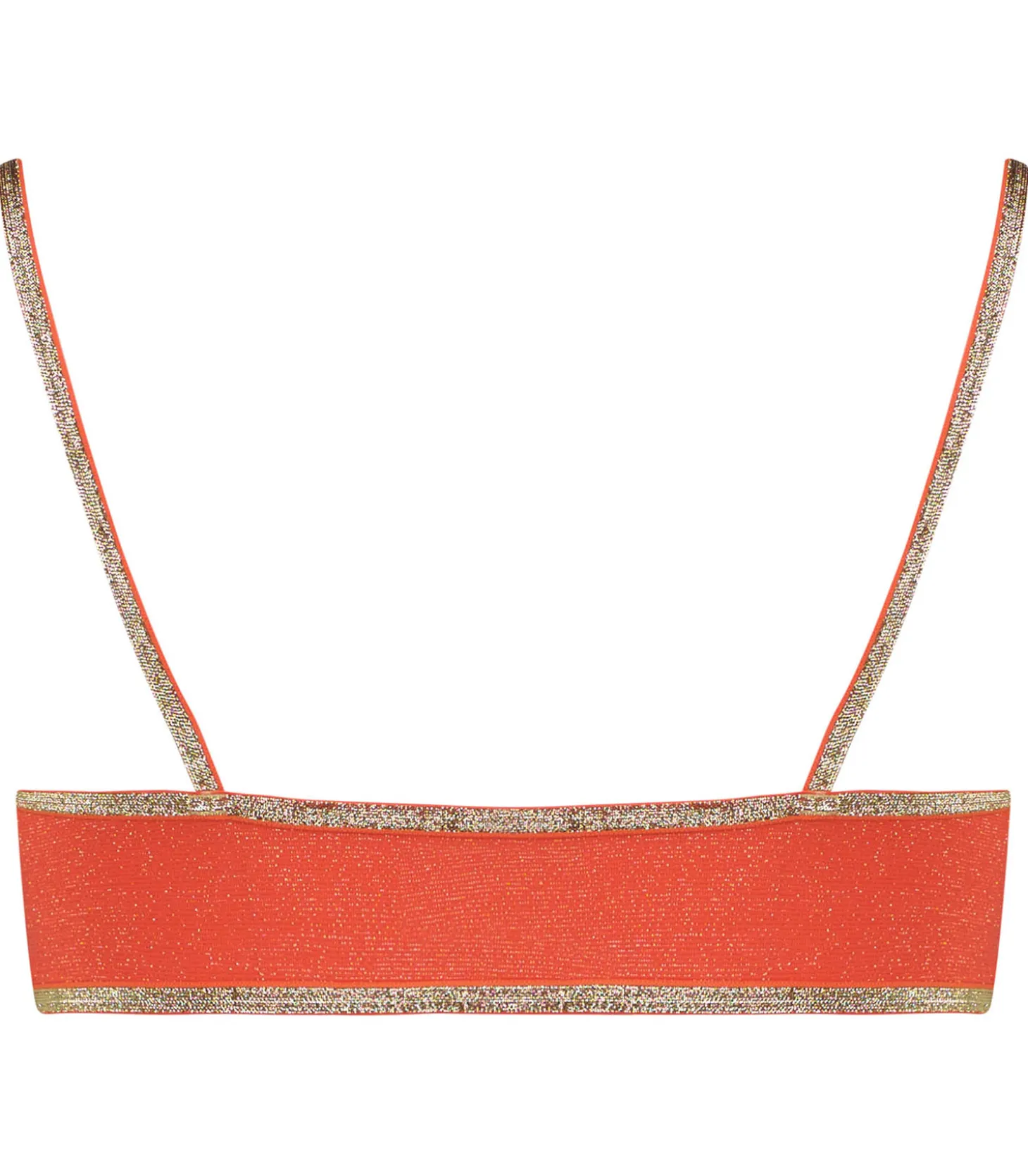 Brassière Georgia Red Lurex Mousses Amovibles-La Nouvelle Sale