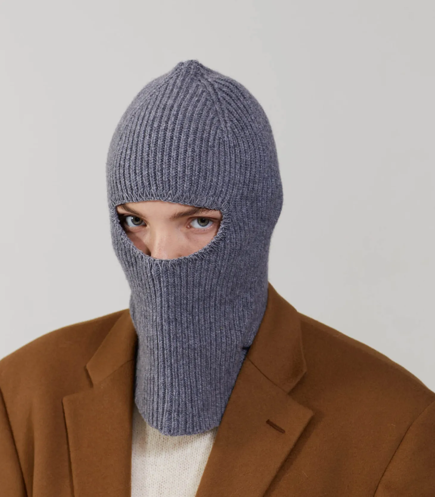 Cagoule en cachemire et laine mérinos Smoke-Le Bonnet Amsterdam Best Sale