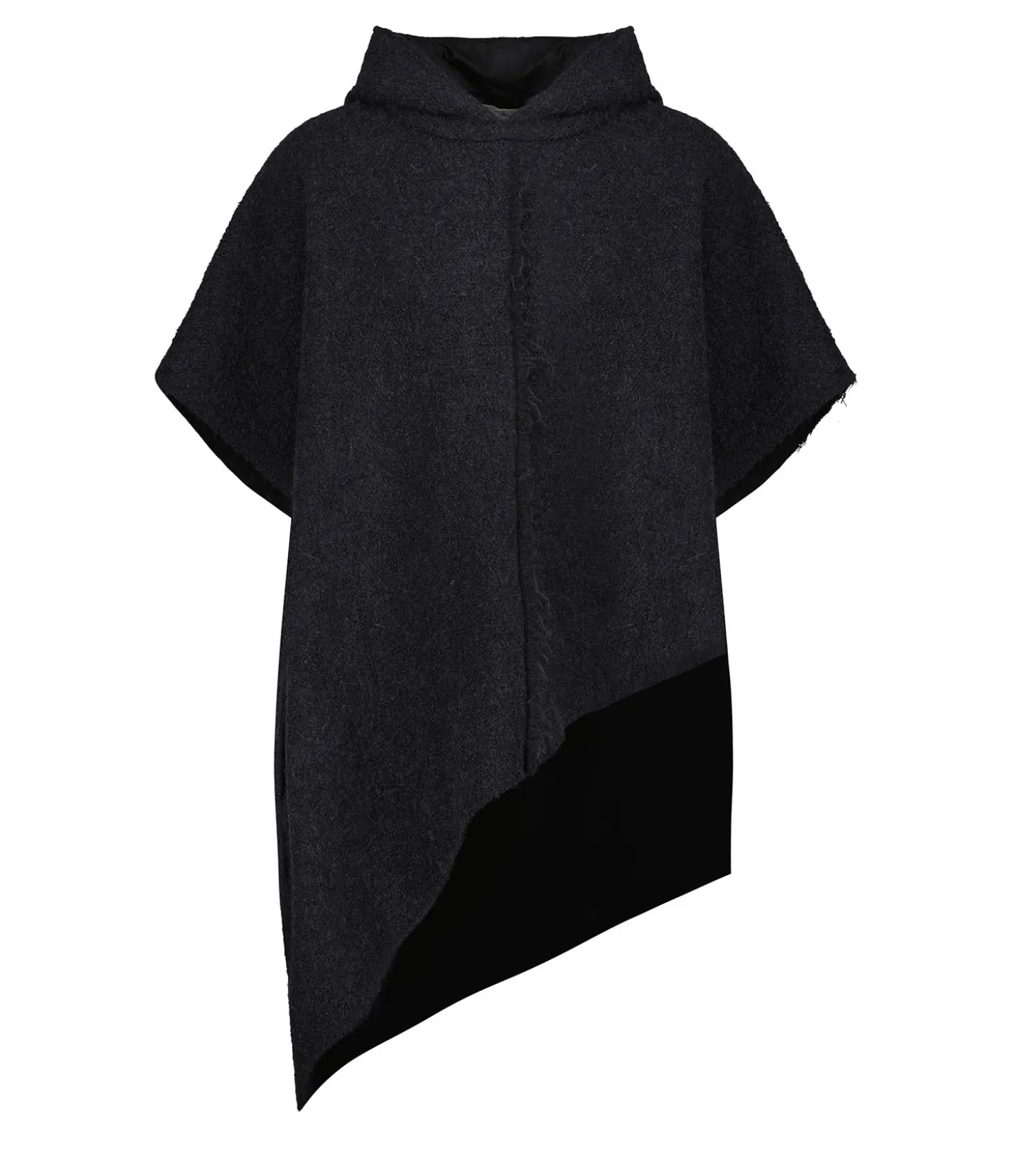 Cape à Capuche Noir-Daub Cheap