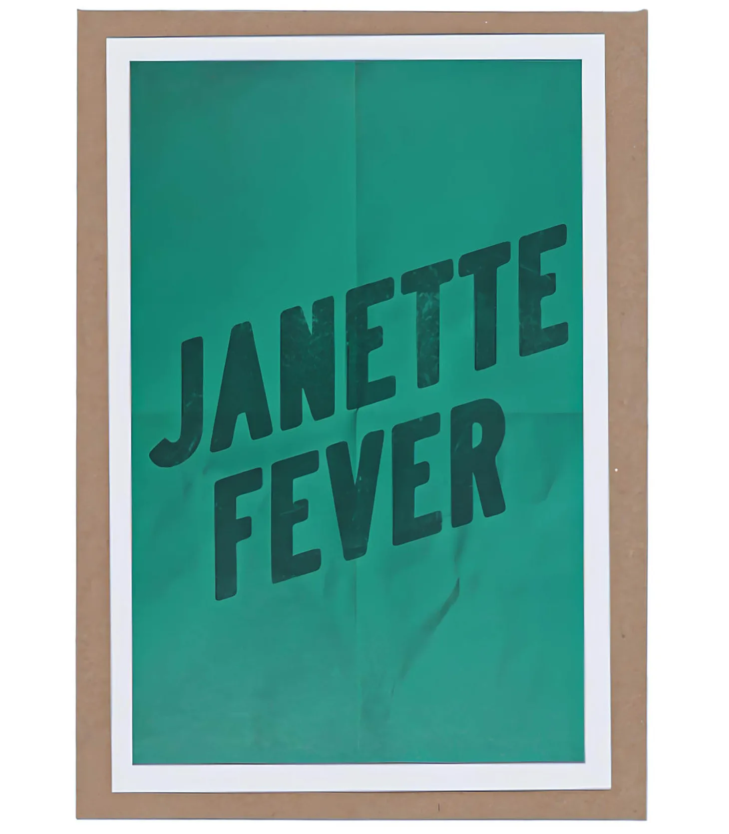 Carte de voeux Janette Fever Vert-LES BONNES SOEURS Outlet