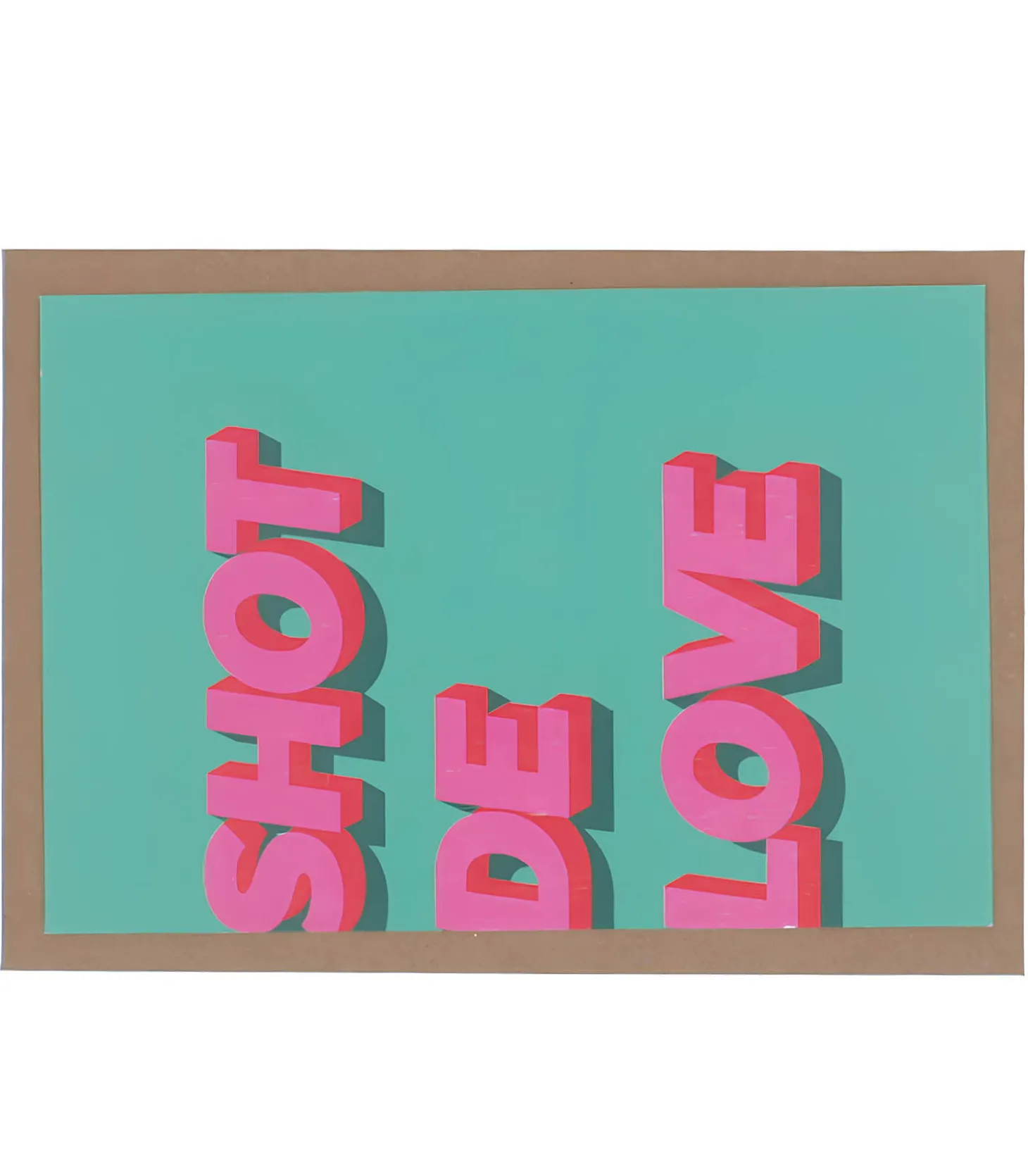 Carte de voeux Shot de Love-LES BONNES SOEURS Hot