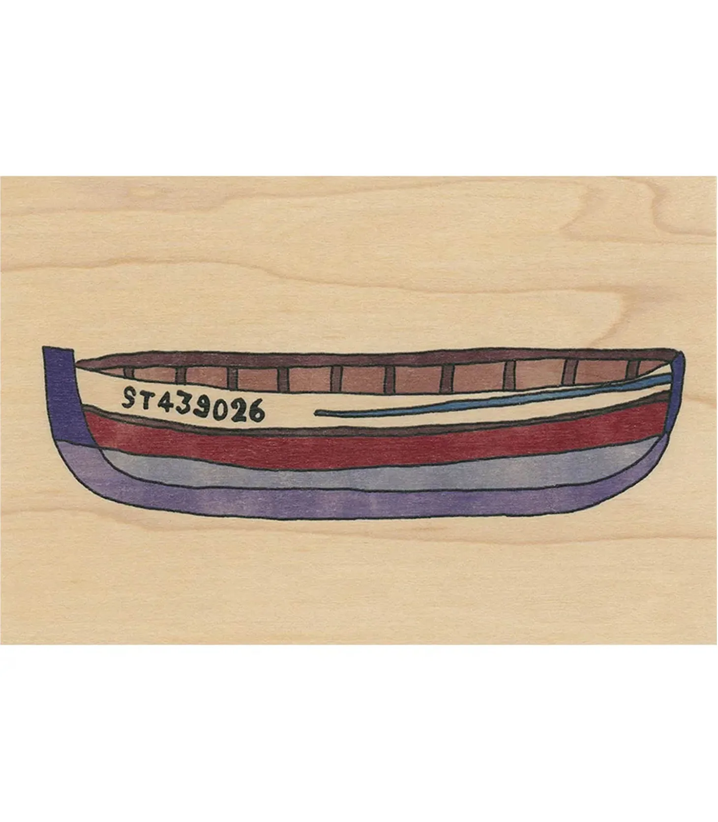 Carte postale en bois Le Pointu-Woodhi Cheap