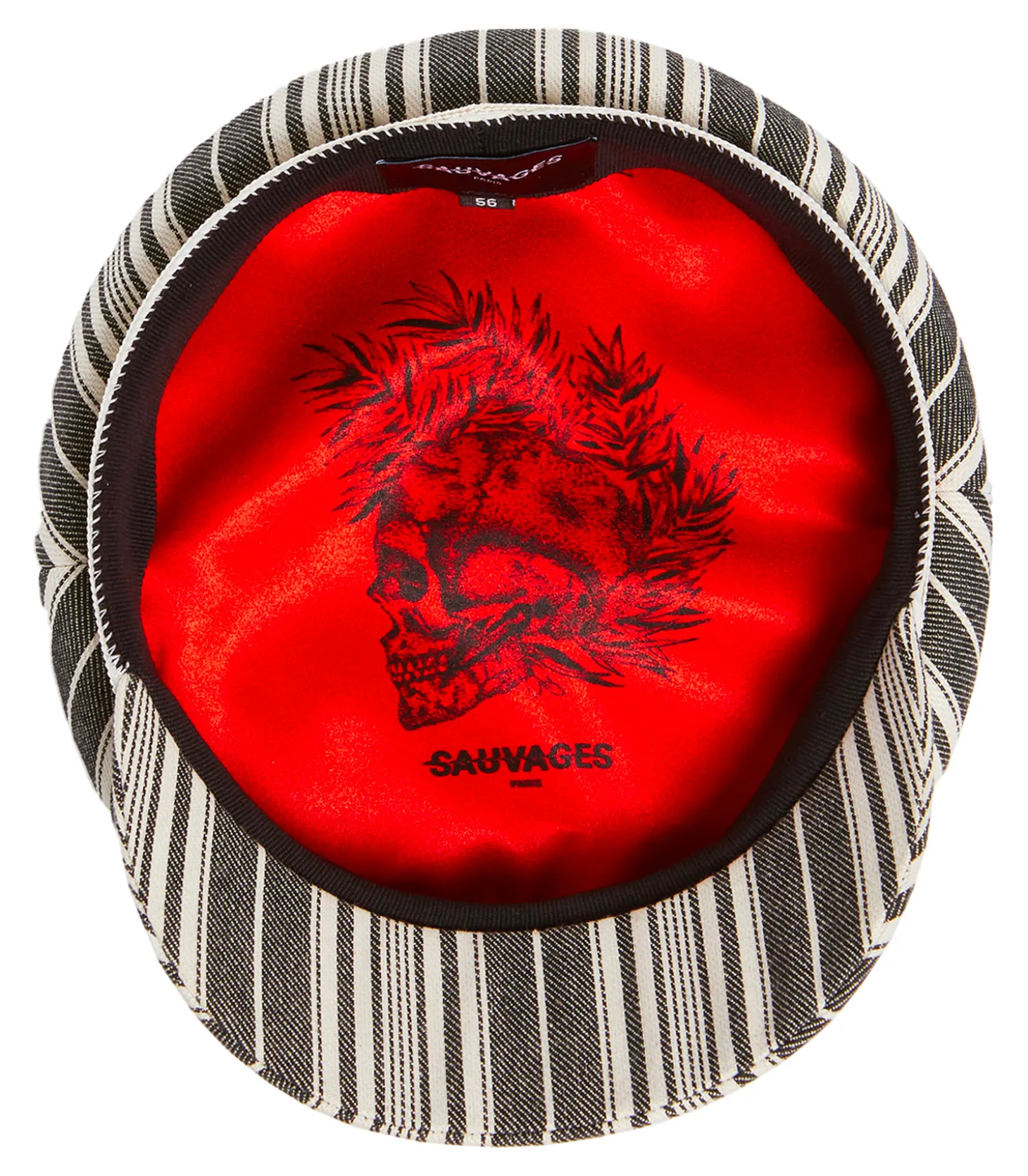 Casquette Lou Rayures-Sauvages Paris Cheap
