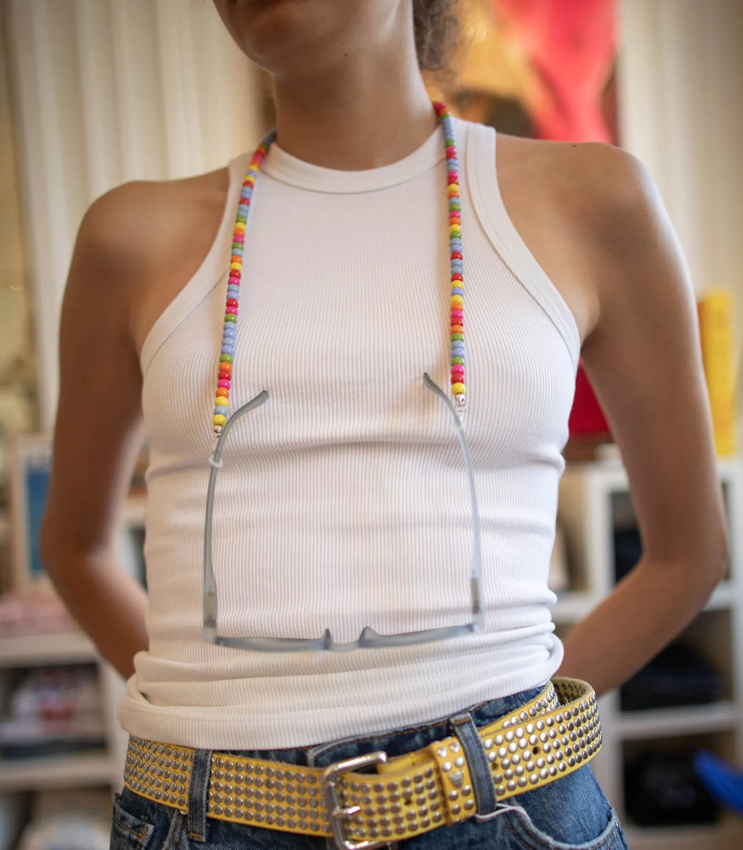 Chaine de Lunettes Hand Beaded-Mira Mikati Flash Sale