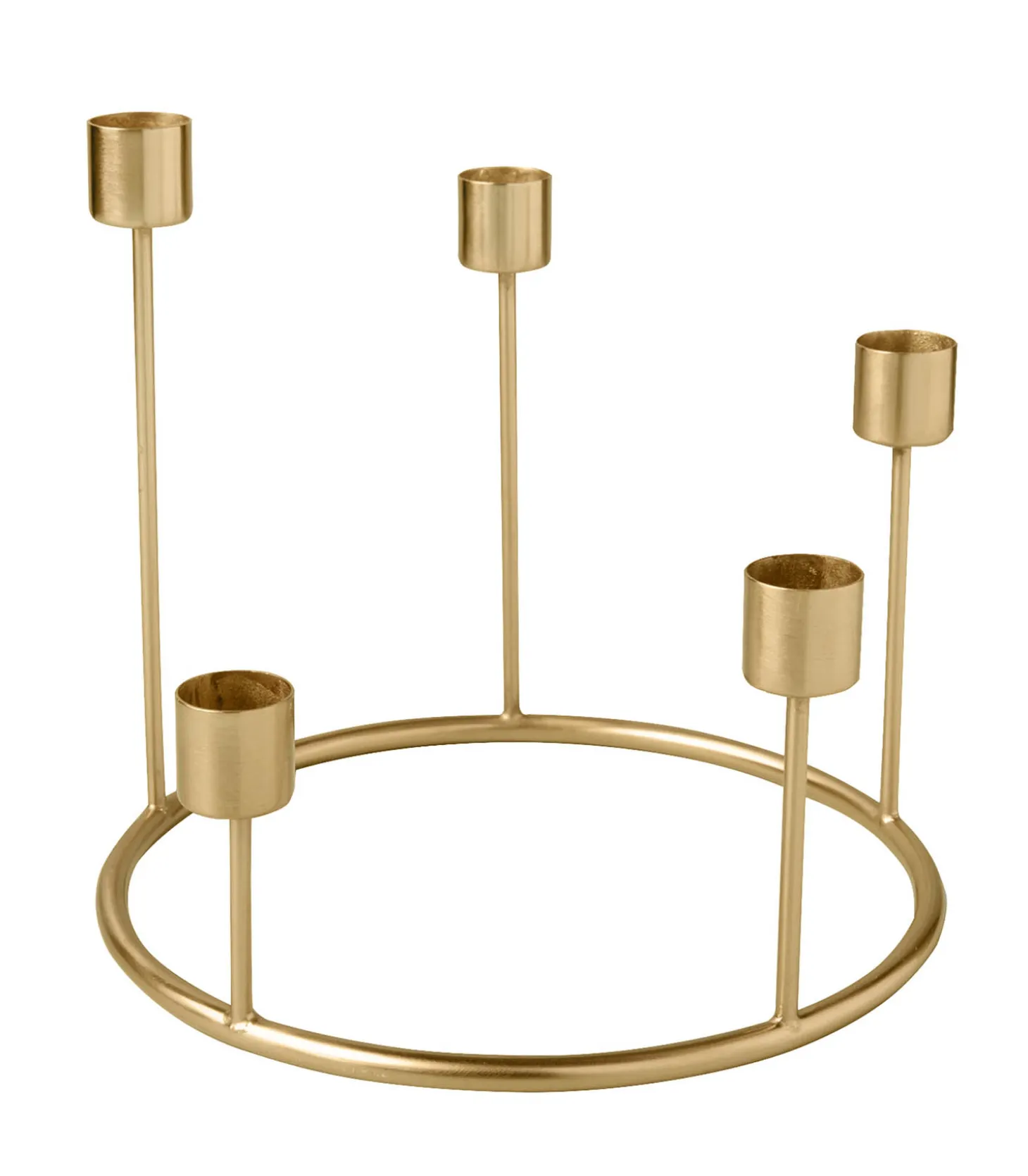 Chandelier Couronne Kent Doré Small-Be Home Shop