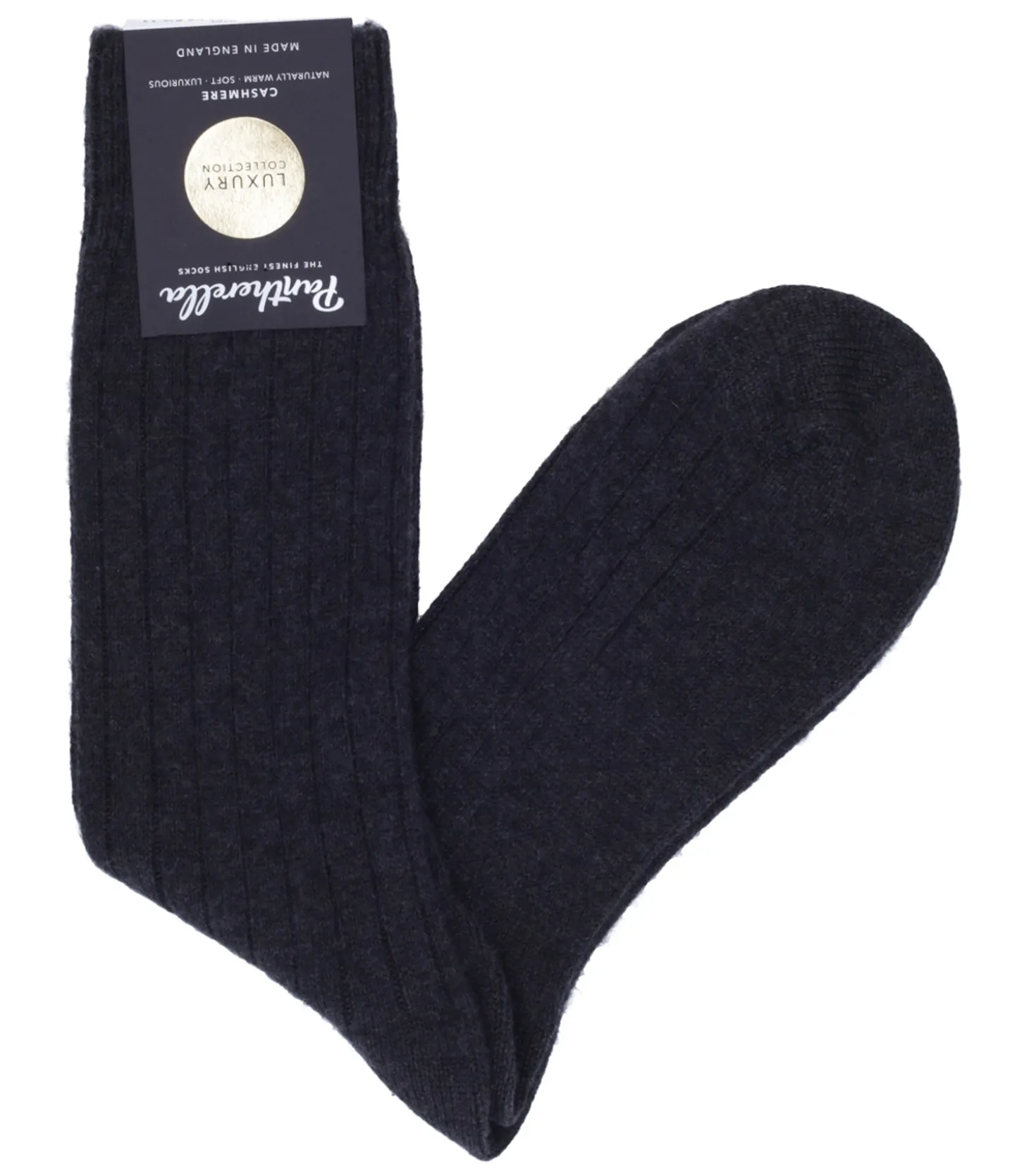 Chaussettes hautes homme en cachemire Waddington-Pantherella Best Sale
