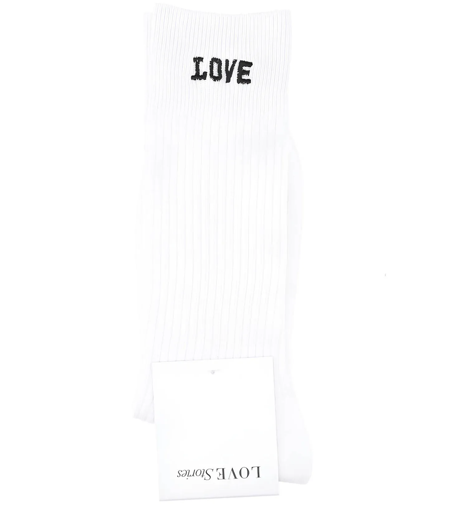 Chaussettes Rib Socks Off White-Love Stories Best