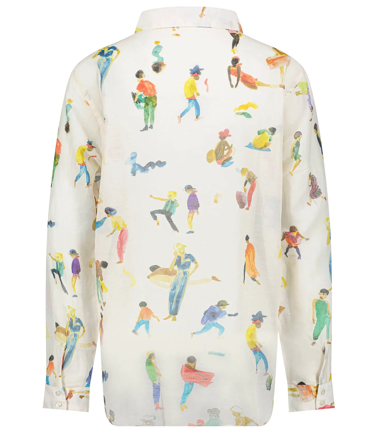 Chemise en soie Blotched People-G.Kero Cheap