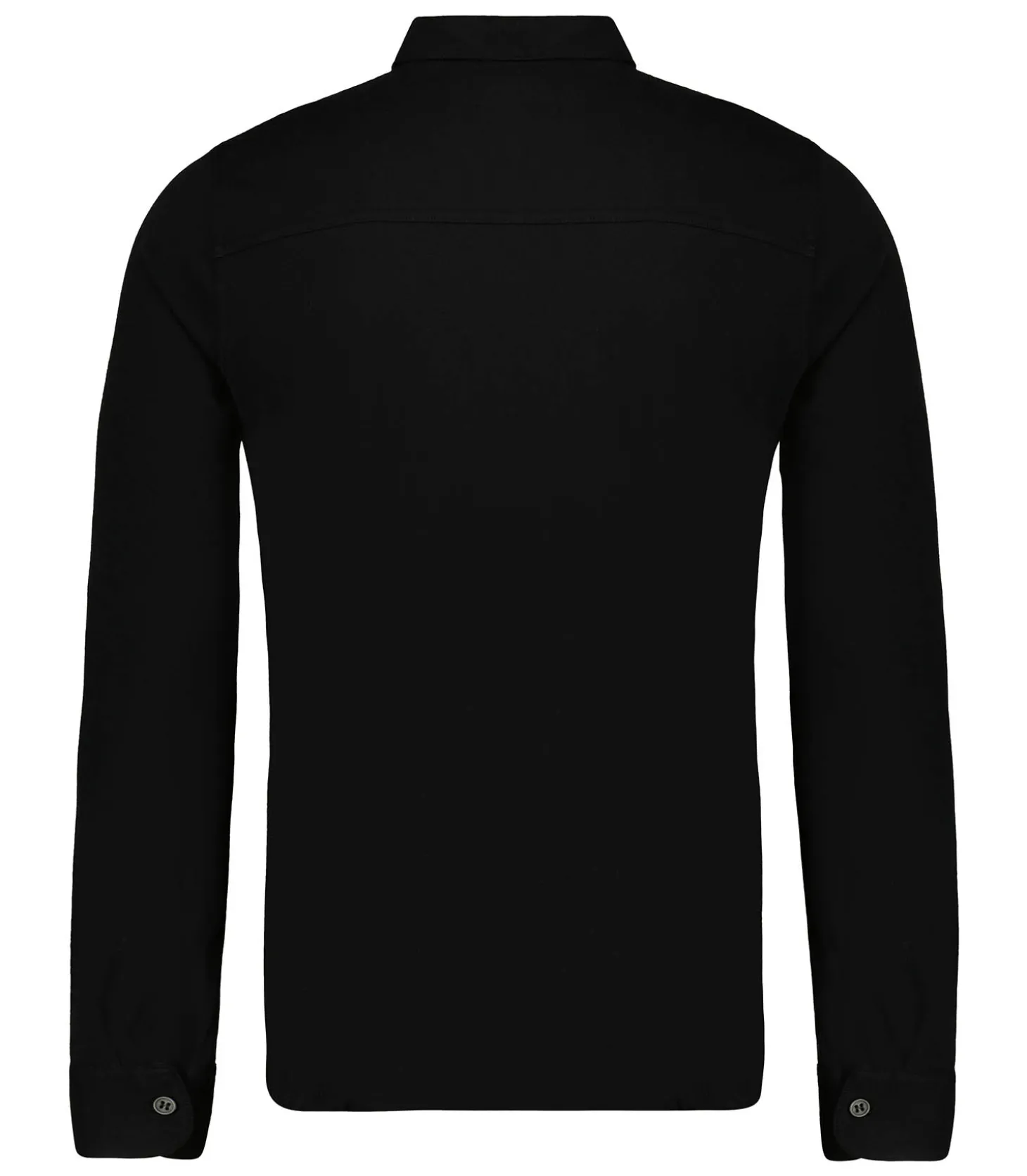 Chemise homme Manches Longues Noir-Majestic Filatures Shop