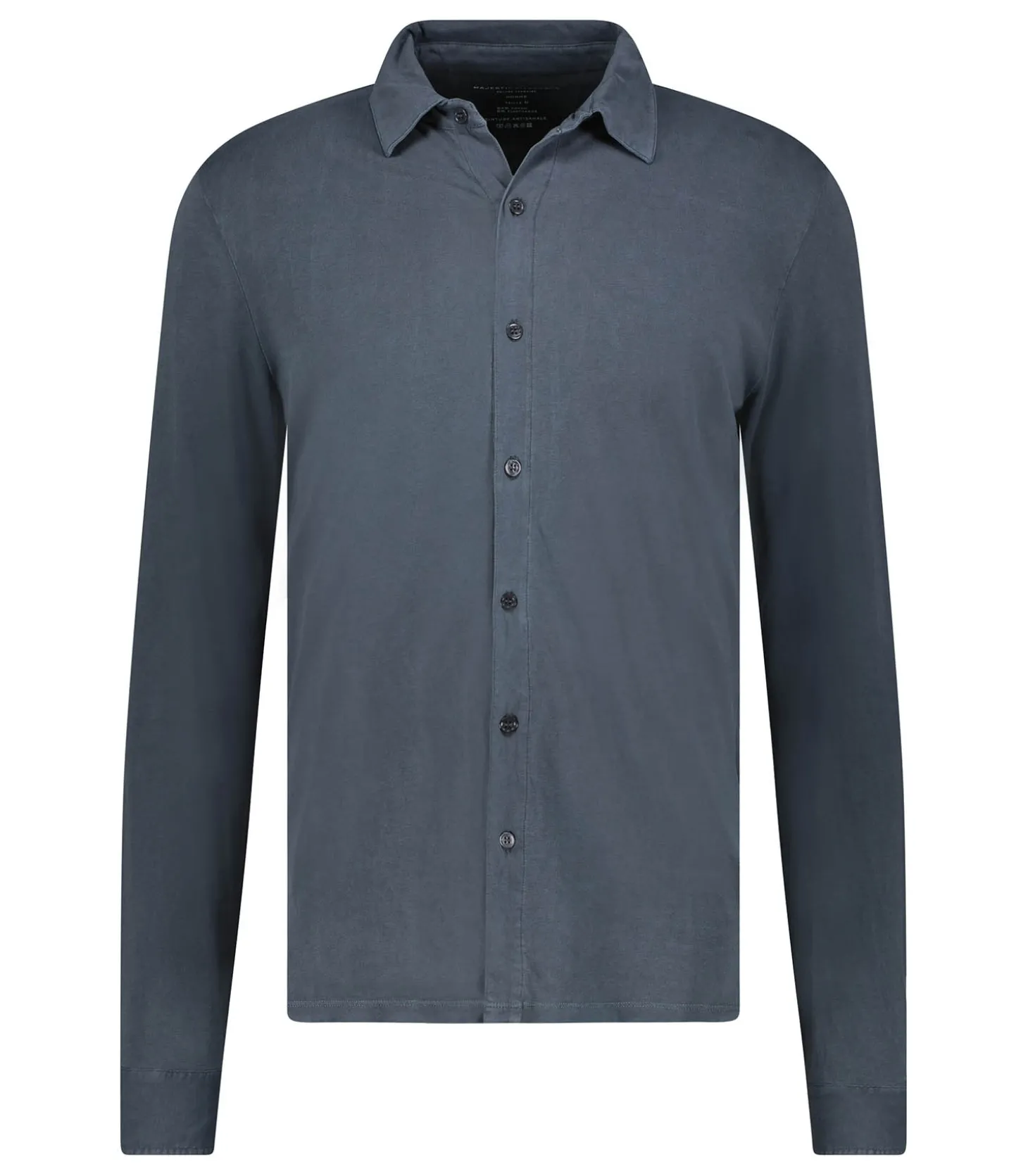 Chemise Manches Longues Homme Herman Crepuscule-Majestic Filatures New