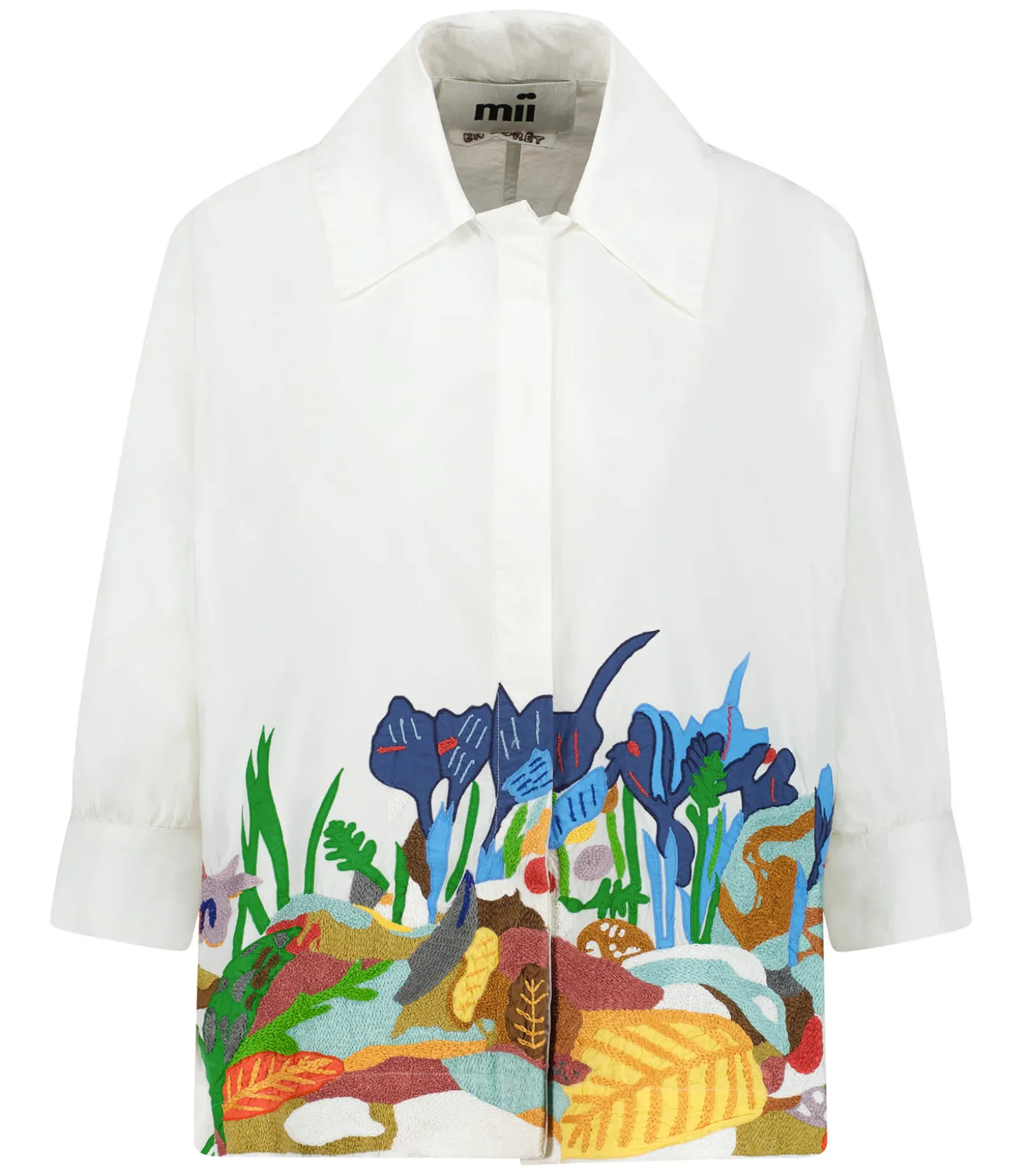 Chemise Manuela Hand Embroidered Winter-Mii Hot