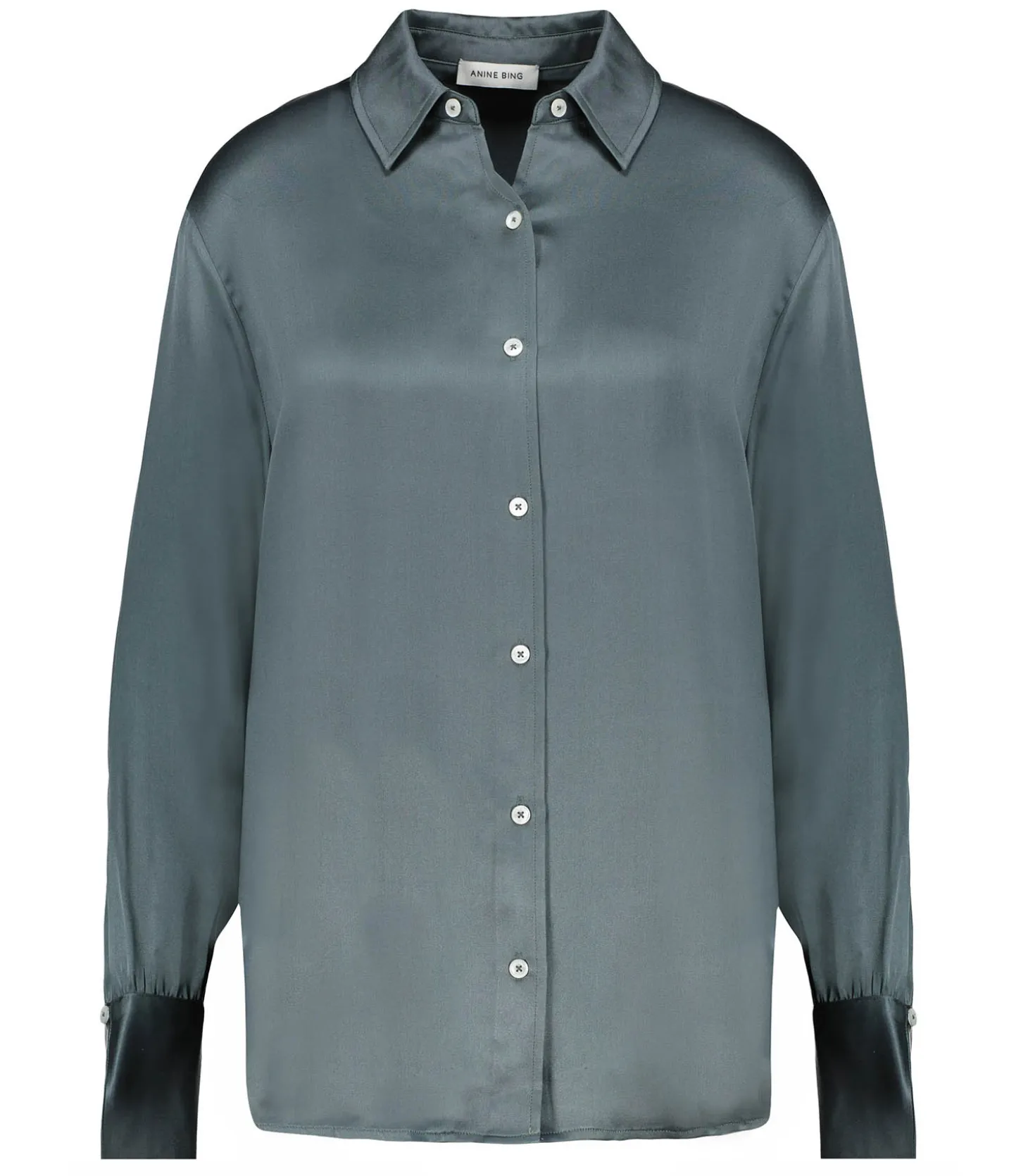 Chemise Monica Dark Sage-Anine Bing Best
