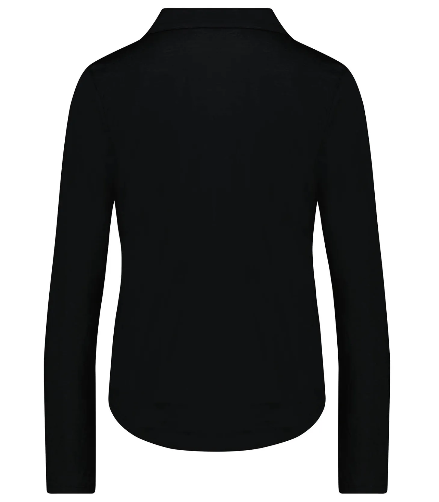 Chemise Noire Manches longues-Majestic Filatures New