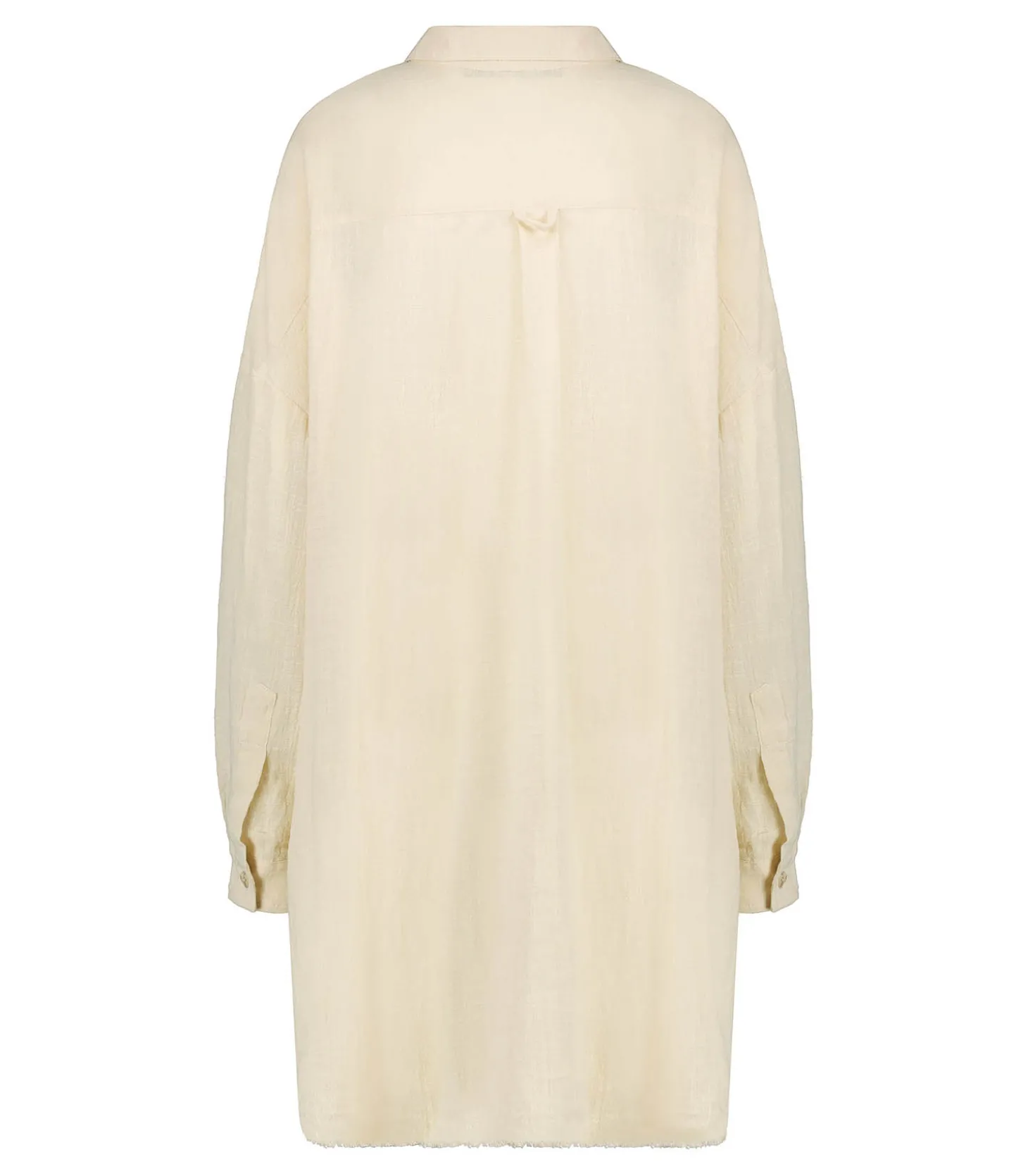 Chemise Oversize Mykonos Cream-Maison Saint Julien Shop