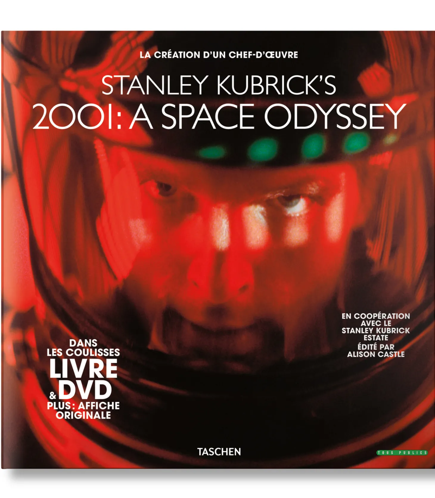 Coffret Livre & DVD 2001 : l'Odyssée de l'Espace, Stanley Kubrick-Taschen New