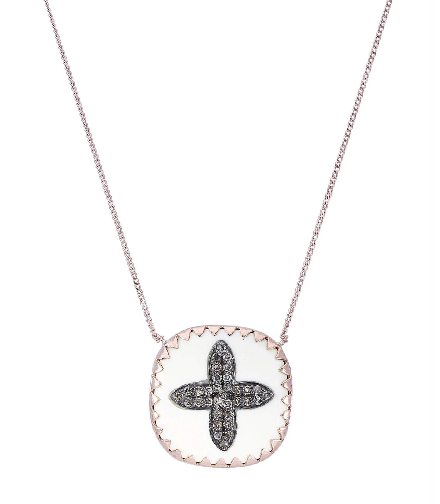 Collier Bowie Blanc et diamants-Pascale Monvoisin Online