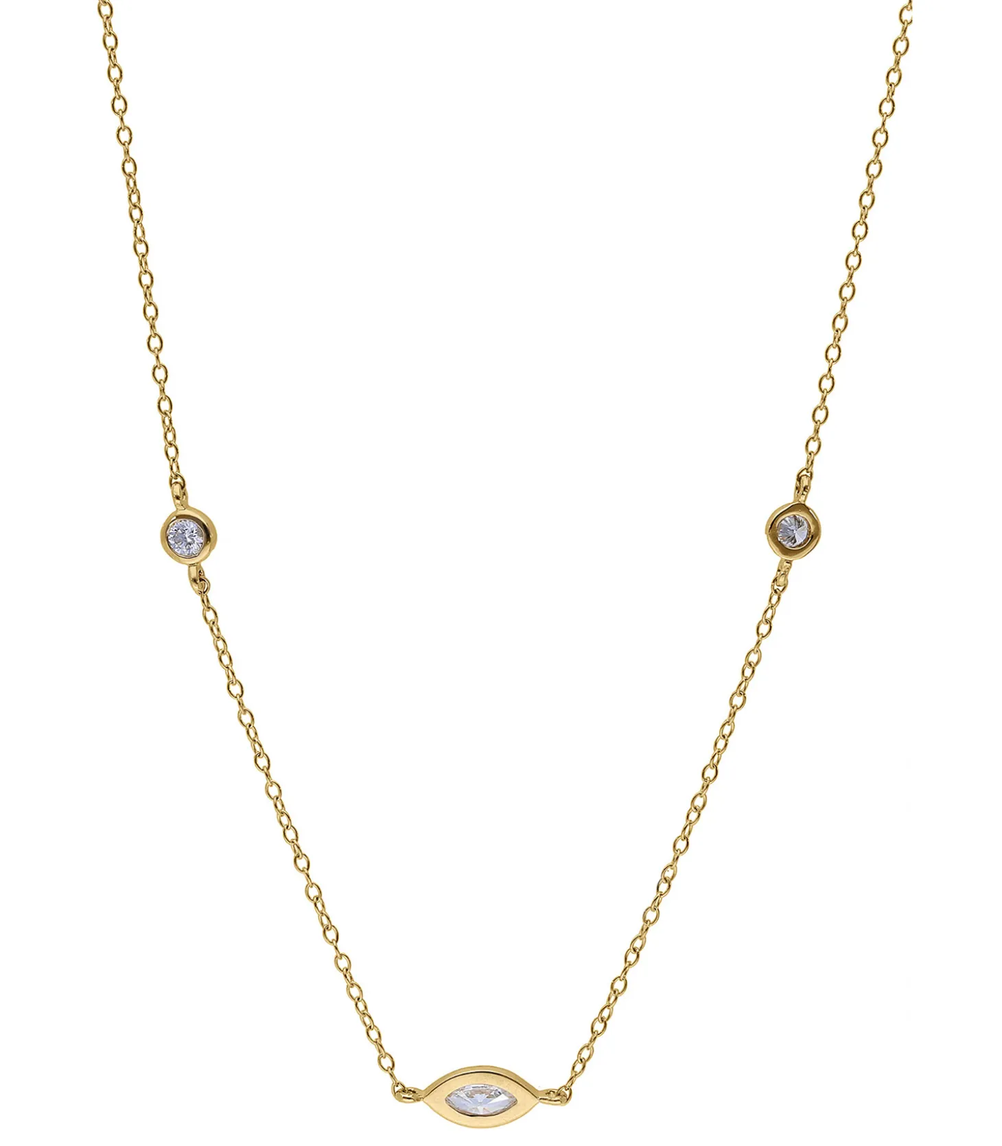 Collier choker diamant marquise-And... Paris Hot
