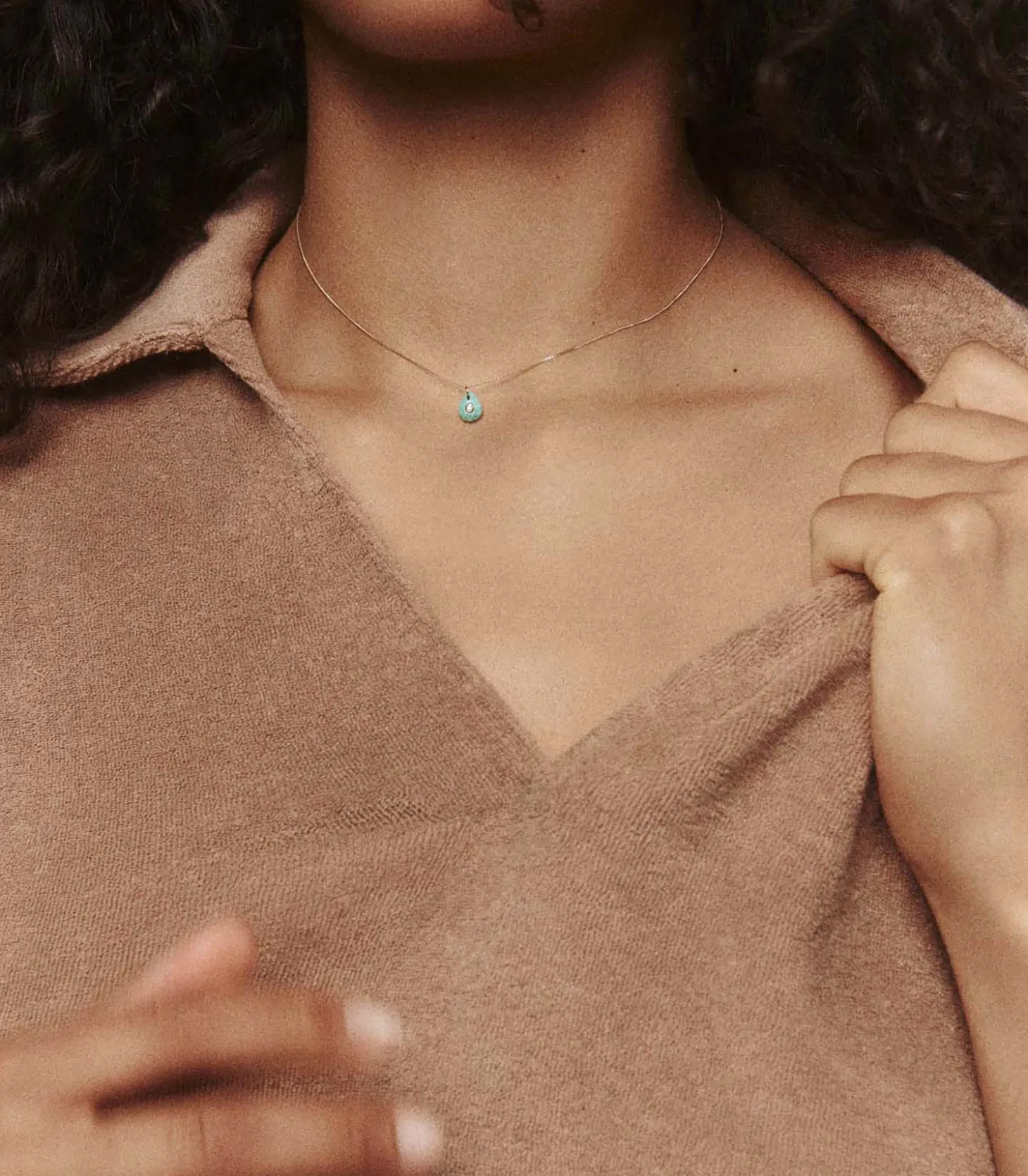 Collier ras de cou Orso Turquoise-Pascale Monvoisin Best Sale
