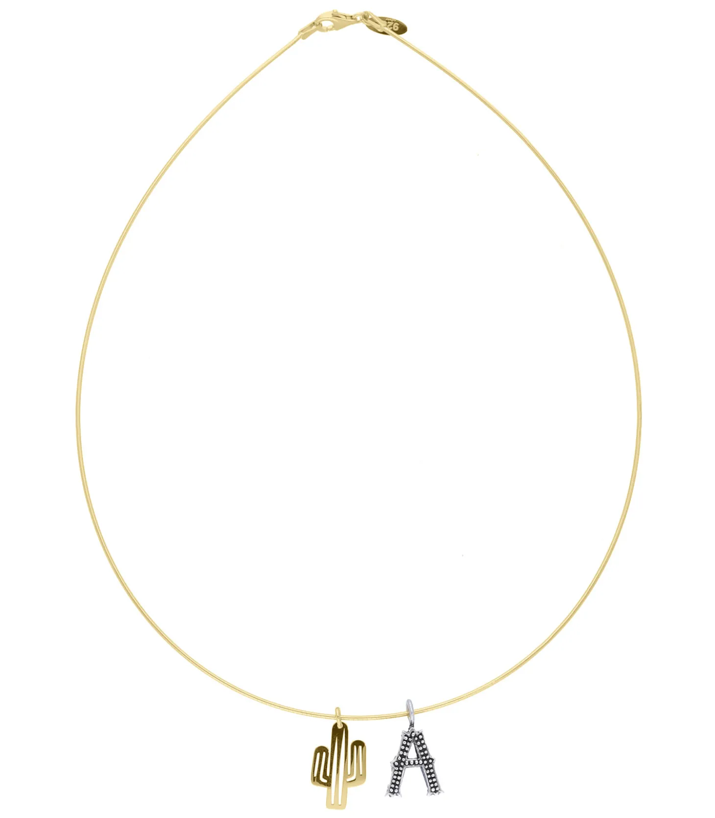 Collier tour de cou Lettre Cactus-Maison Irem Hot
