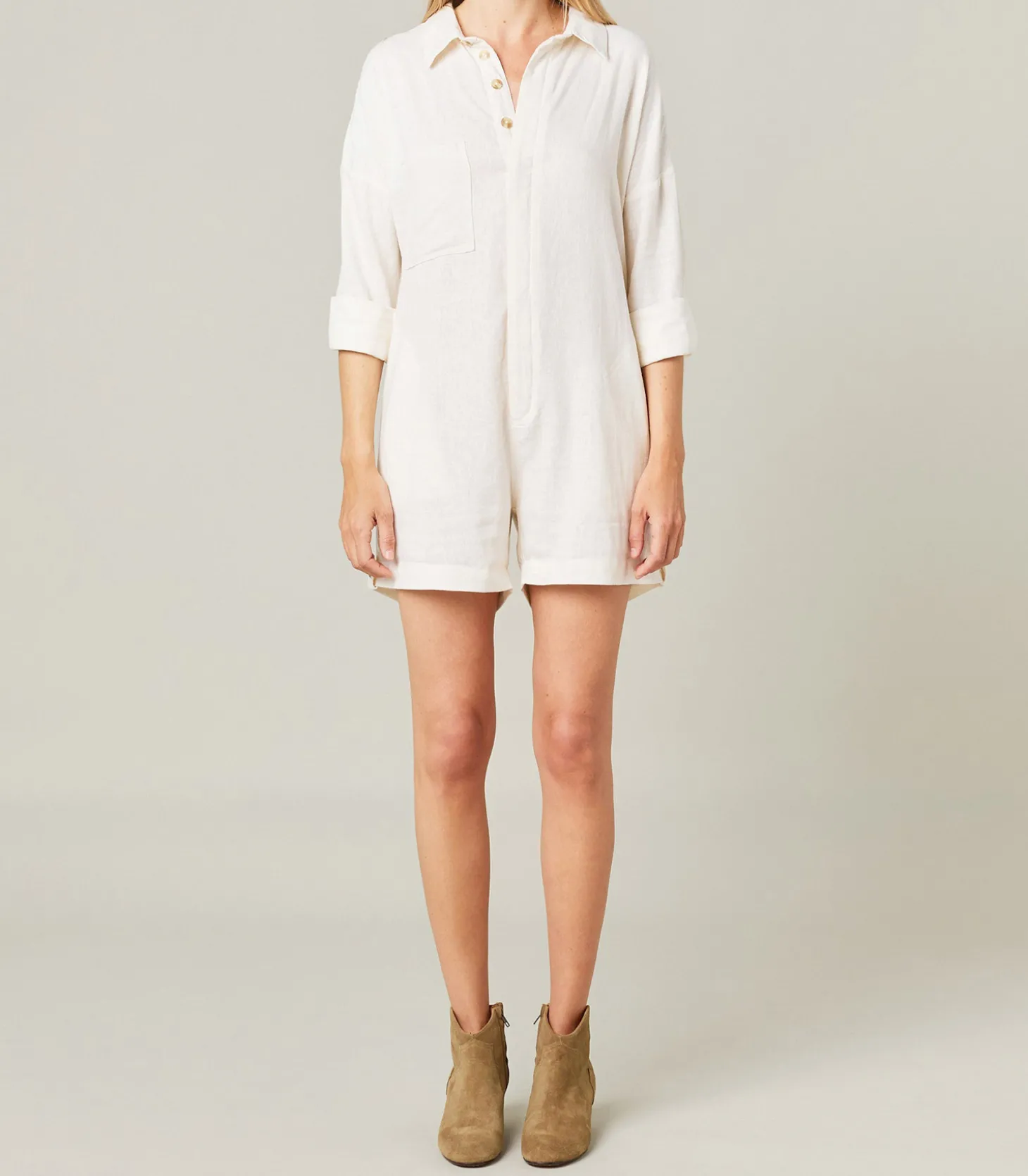 Combishort On The Road Blanche-Maison Saint Julien Fashion