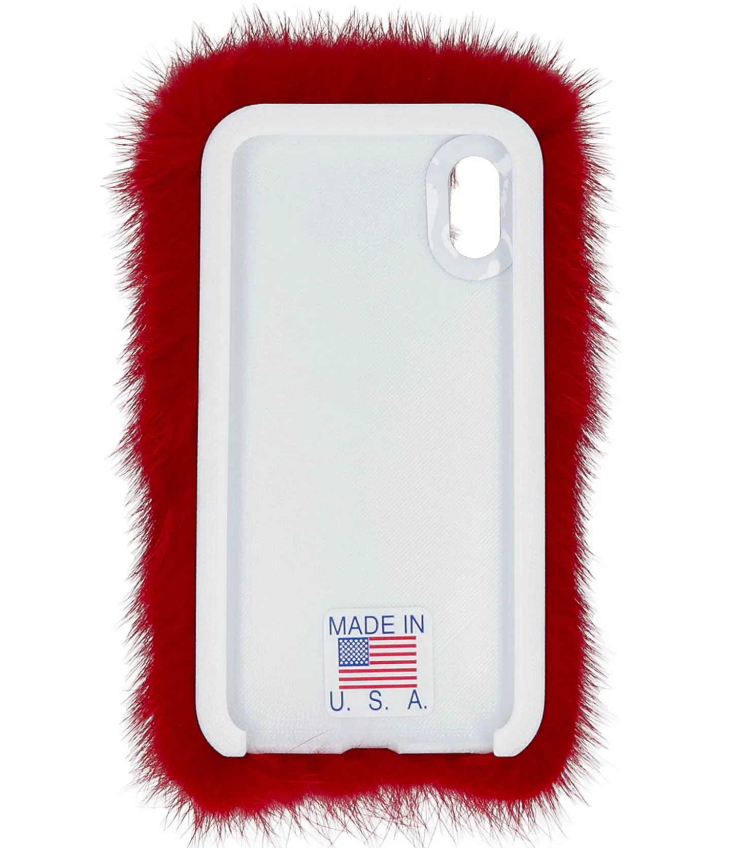 Coque iPhone X Vermillon-Wild and Woolly Shop