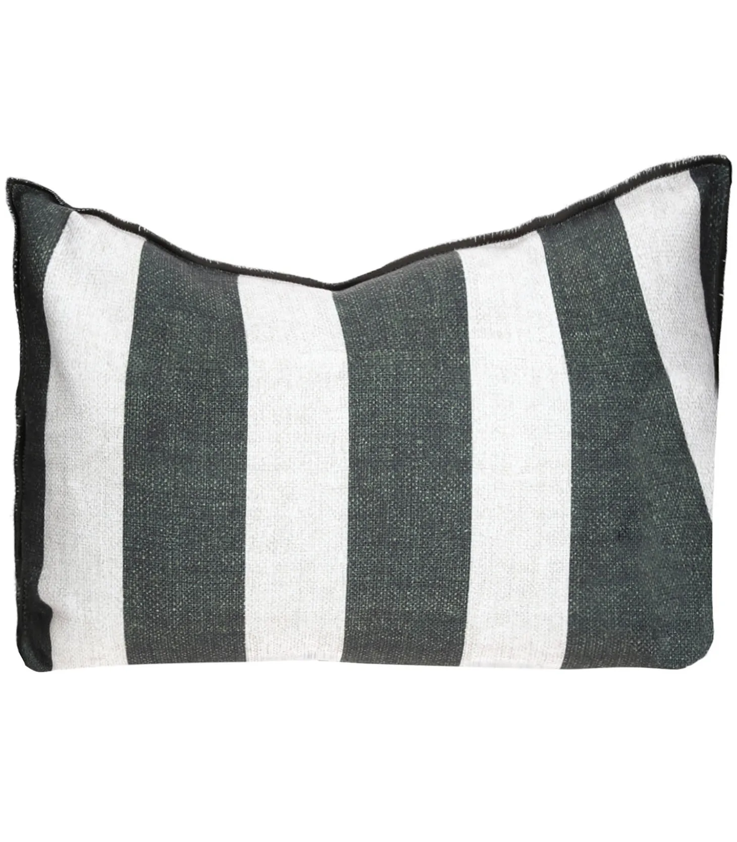 Coussin Vice Versa Toile In & Outdoor Bayadère Nori-Maison de Vacances Cheap