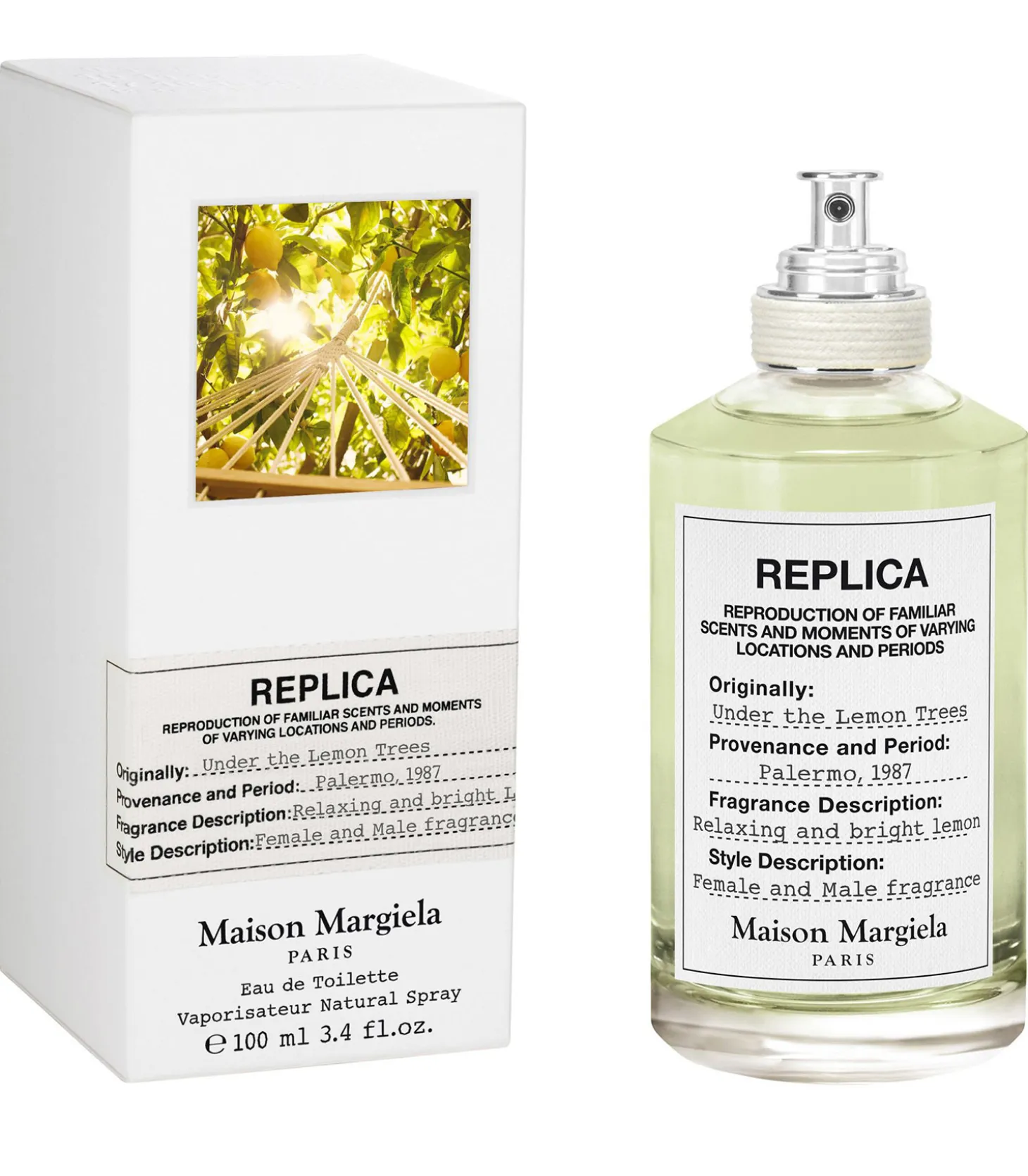 Eau de Toilette Under the Lemon Tree 100 ml-Maison Margiela Shop