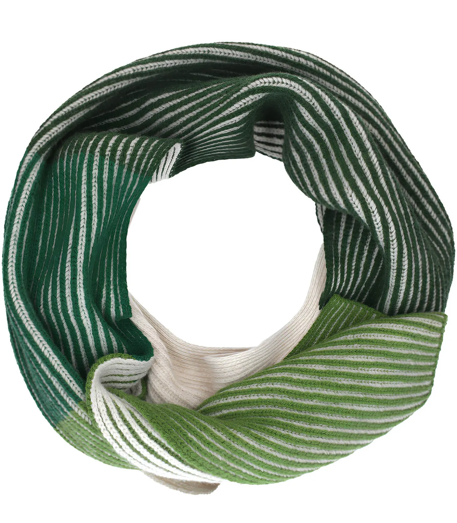 Echarpe Central Stripes Ghede Knitted-Thinking Mu Shop