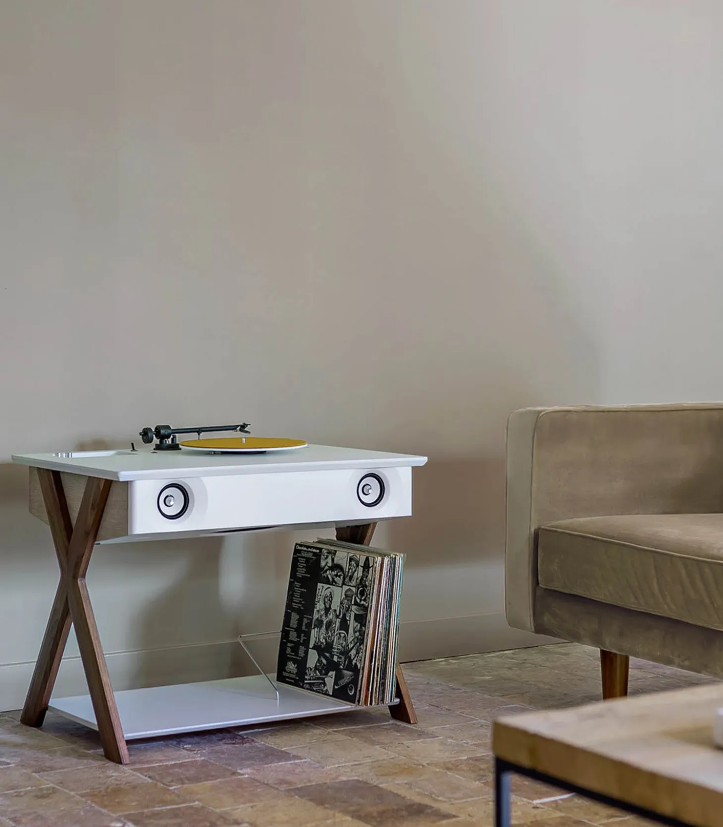 Enceinte LX X Platine en chêne massif-La Boite Concept Cheap