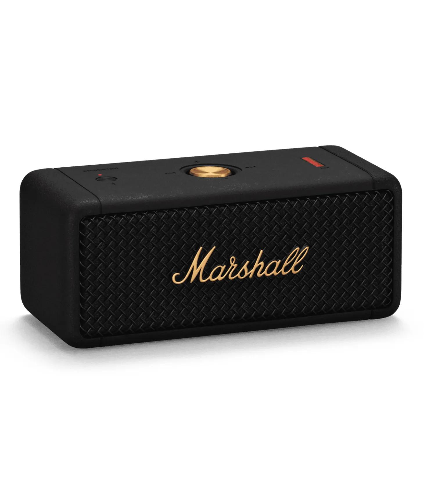 Enceinte portable Emberton BT Black and Brass-Marshall Shop