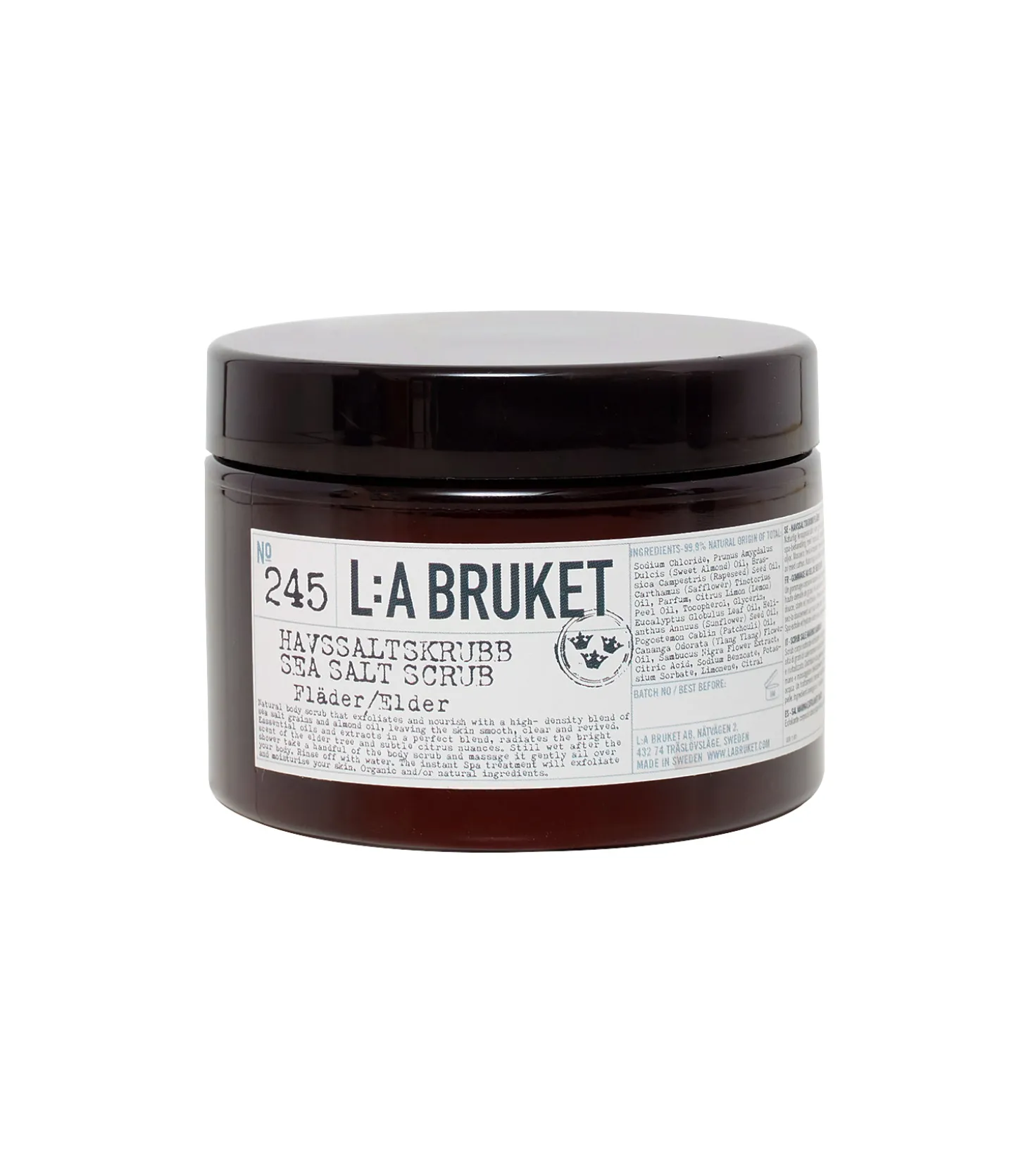 Gommage exfoliant au sel marin n°245 Fleur de Sureau 420 g-L:a Bruket Hot