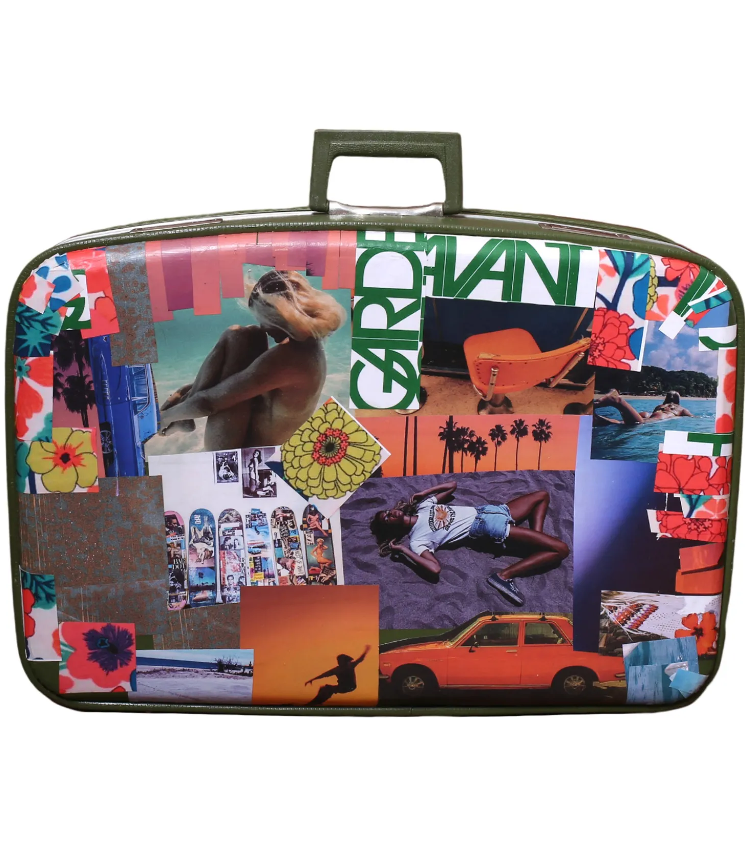 Grande valise customisée 57 x 40 x 16 cm-Find Your California Cheap