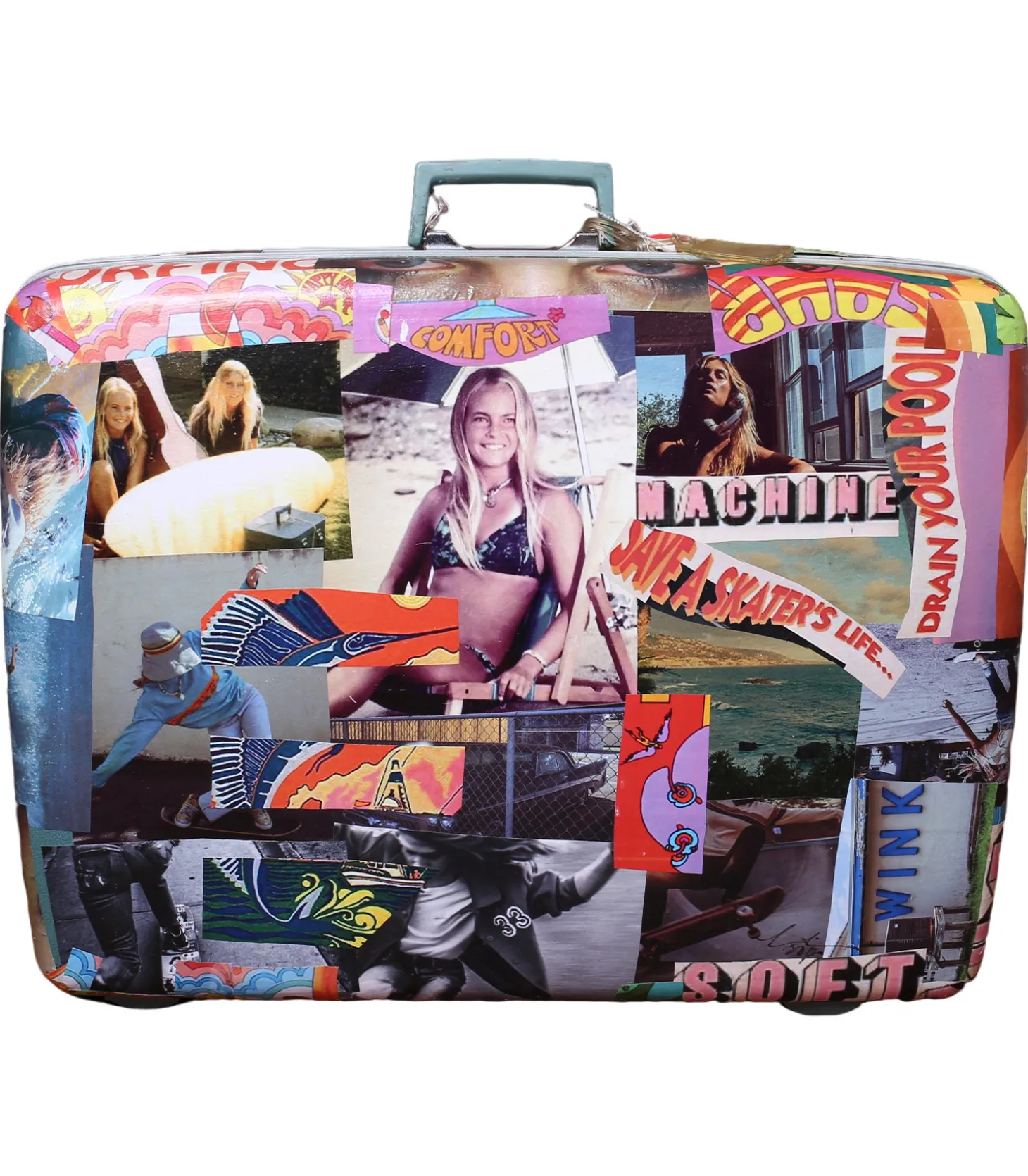 Grande valise customisée 66 x 52 x 17 cm-Find Your California Flash Sale