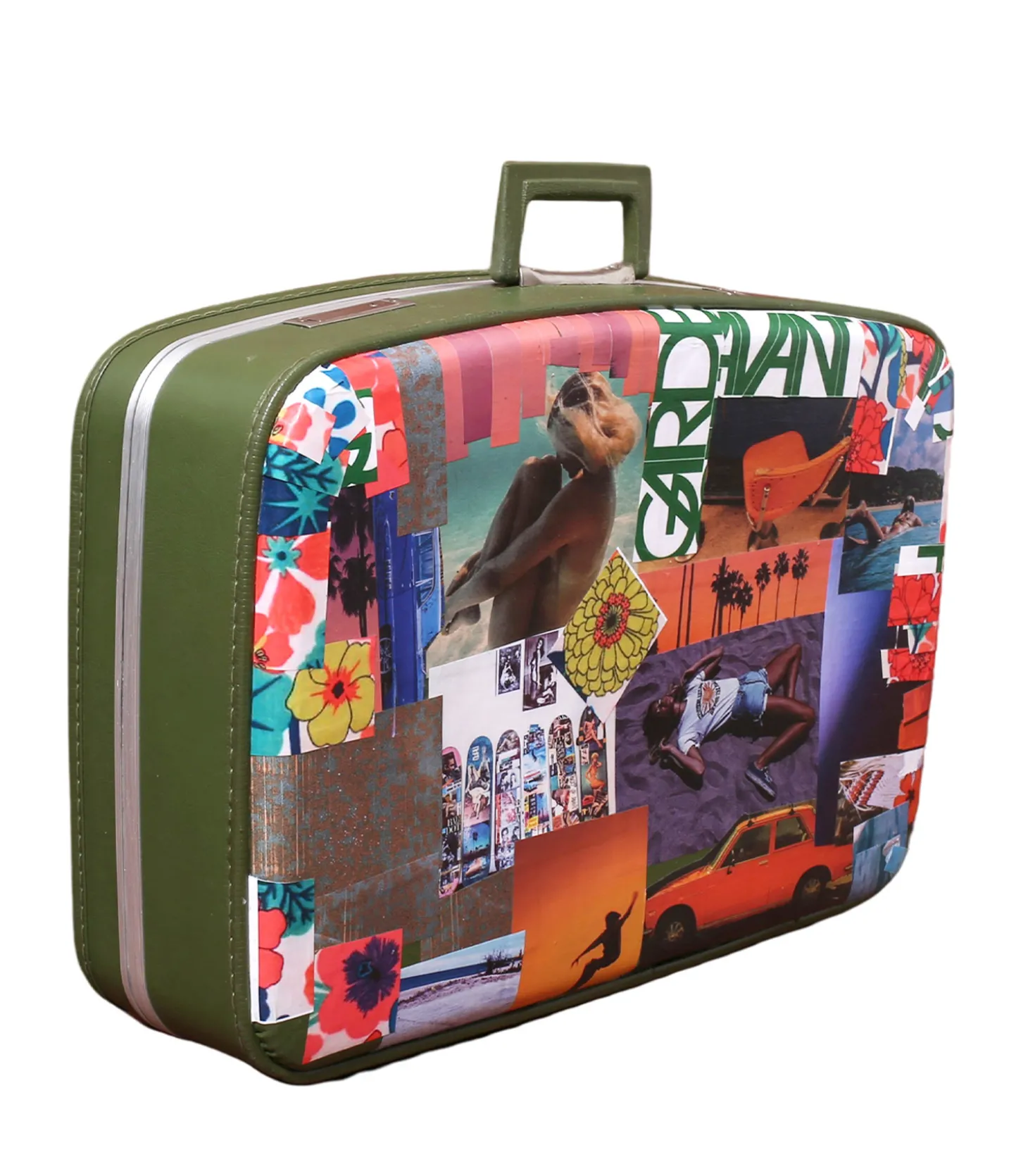 Grande valise customisée 57 x 40 x 16 cm-Find Your California Cheap